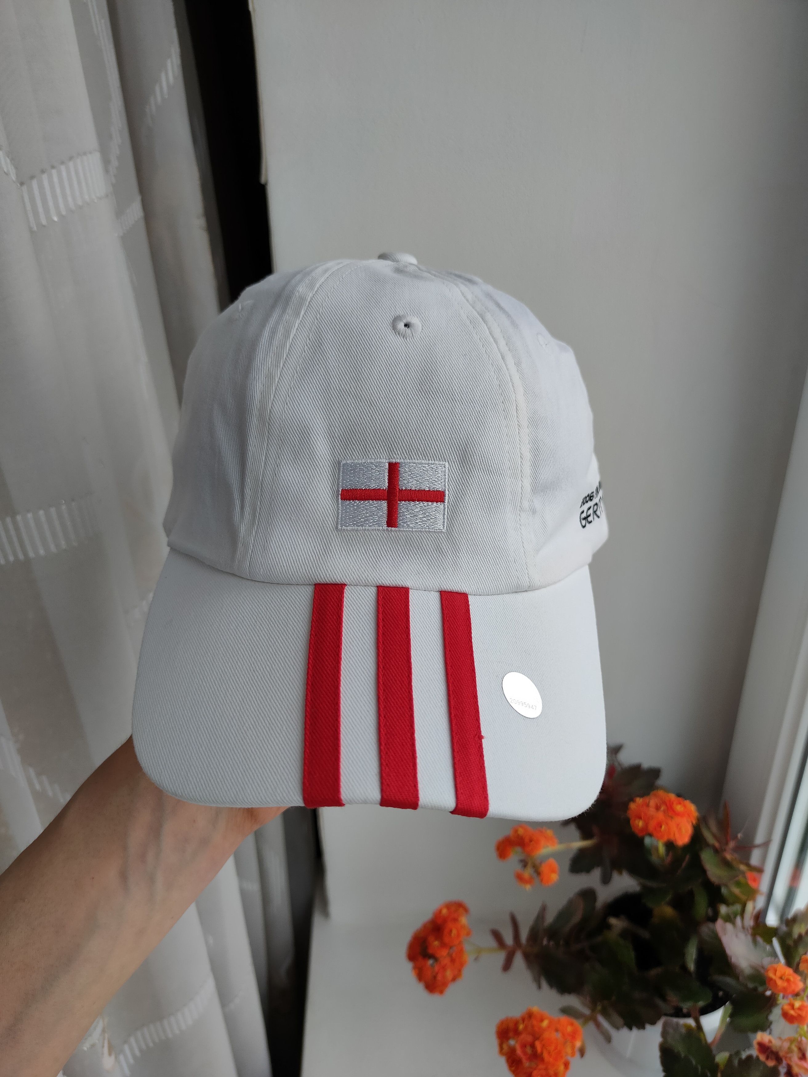 Adidas Vintage Adidas England 06 FIFA World Cup Football Soccer Cap Size ONE SIZE - 10 Thumbnail