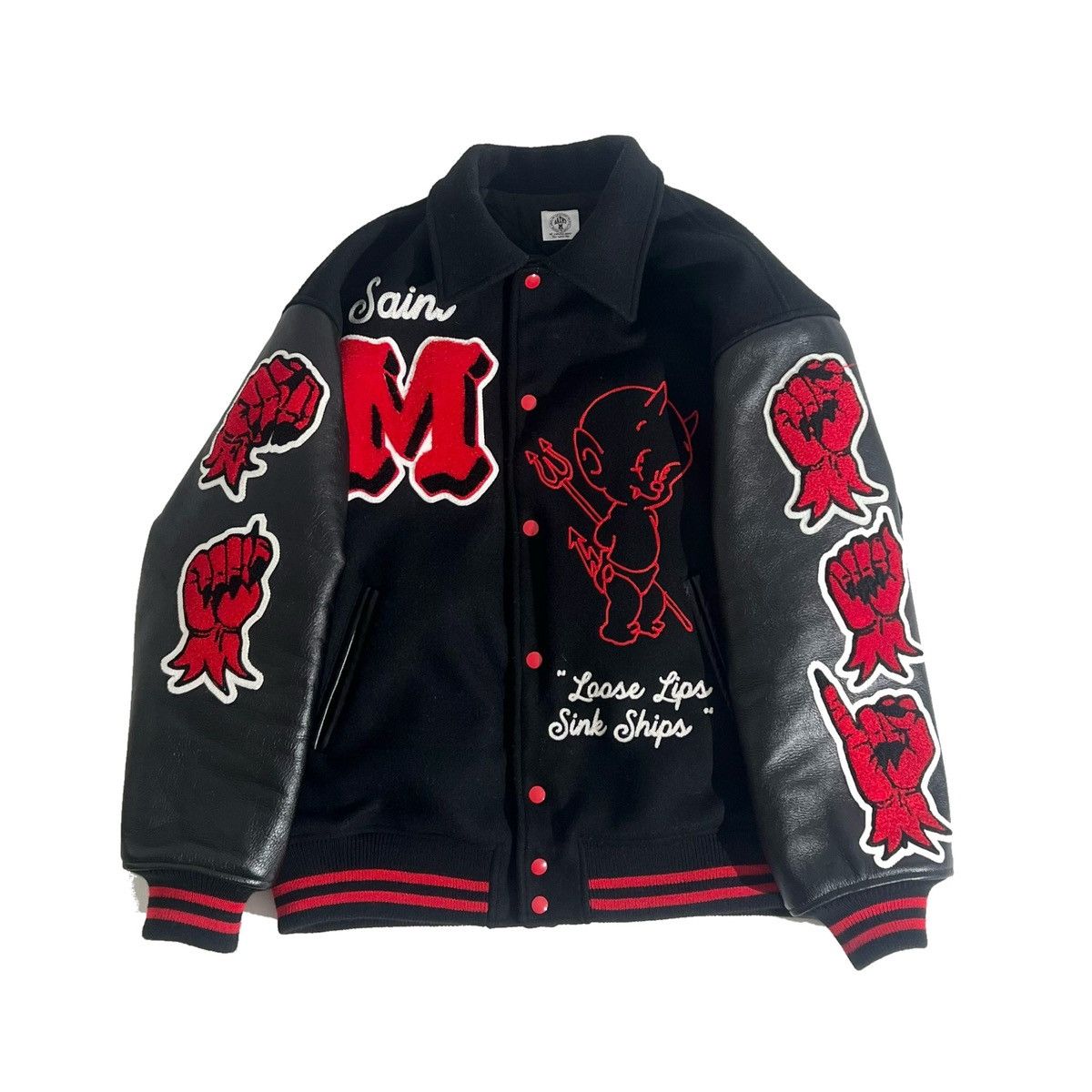 saint michael fleece jacket