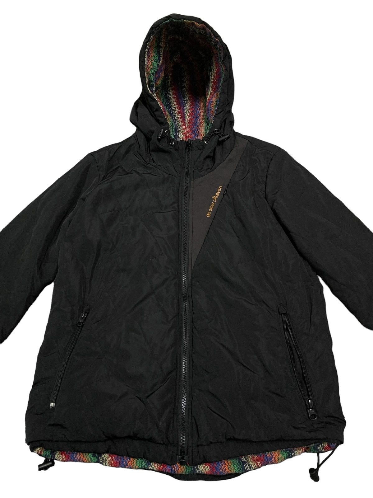 go slow caravan Vintage Go Slow Caravan Multicolour Reversible Jacket Size M / US 6-8 / IT 42-44 - 7 Thumbnail