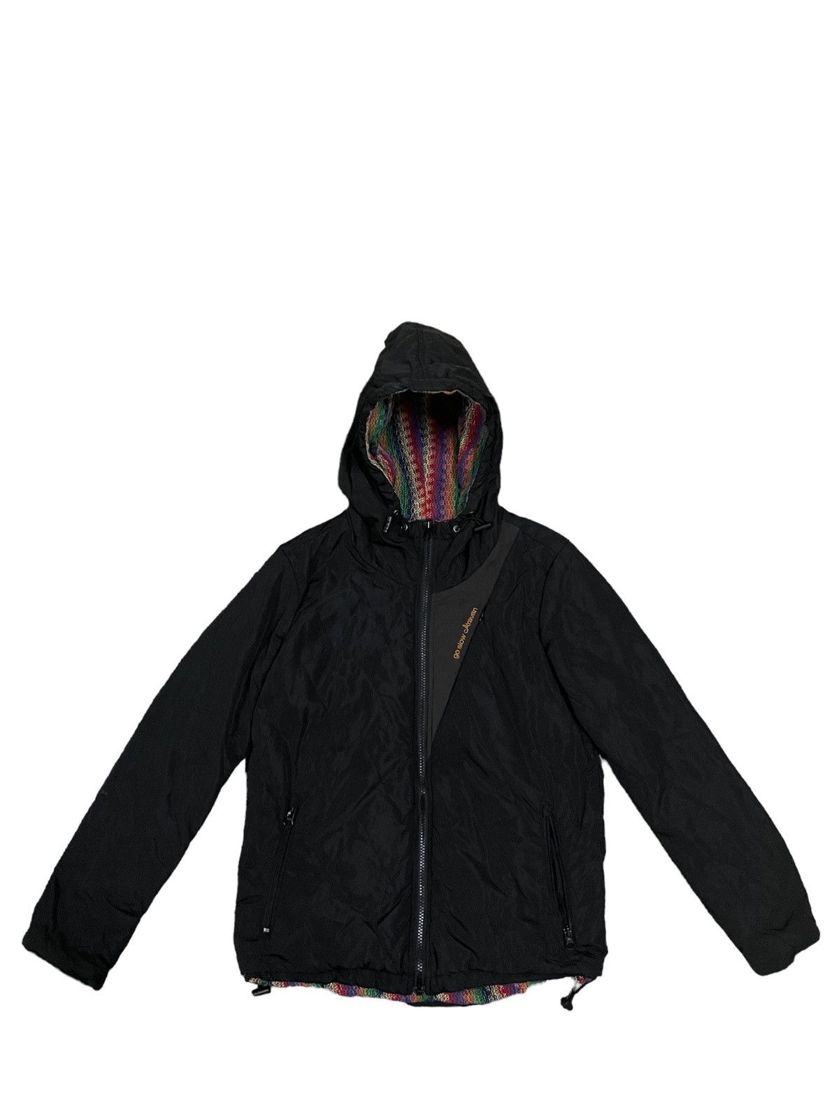 go slow caravan Vintage Go Slow Caravan Multicolour Reversible Jacket Size M / US 6-8 / IT 42-44 - 2 Thumbnail