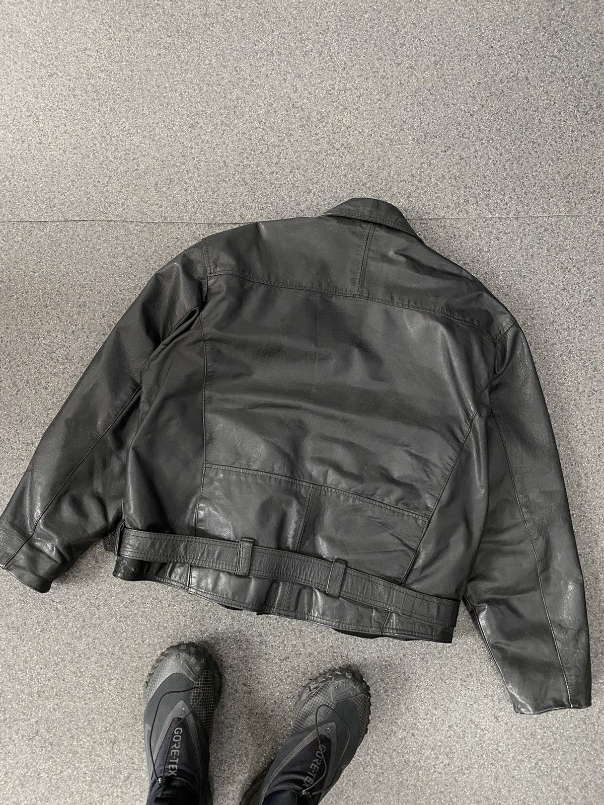 Japanese Brand Vintage Rare Leather Jacket Size US XL / EU 56 / 4 - 8 Thumbnail