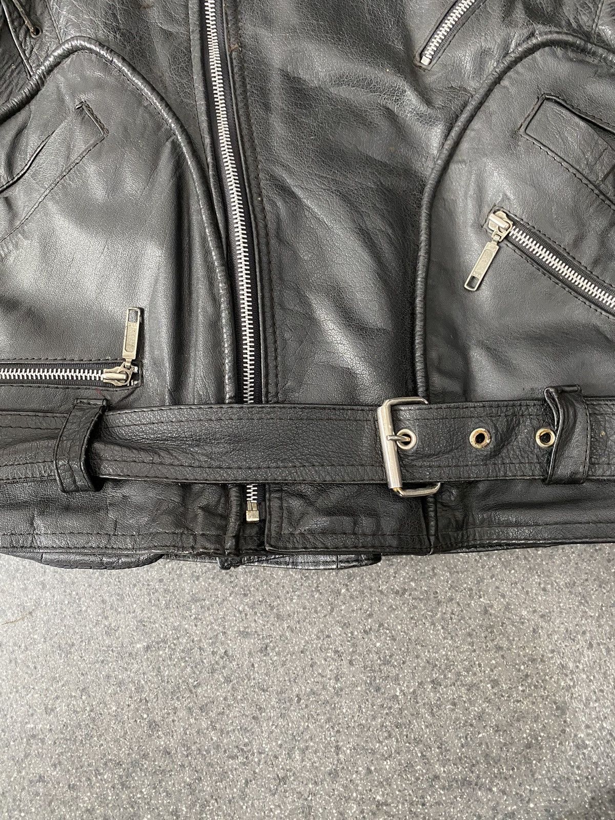 Japanese Brand Vintage Rare Leather Jacket Size US XL / EU 56 / 4 - 7 Thumbnail