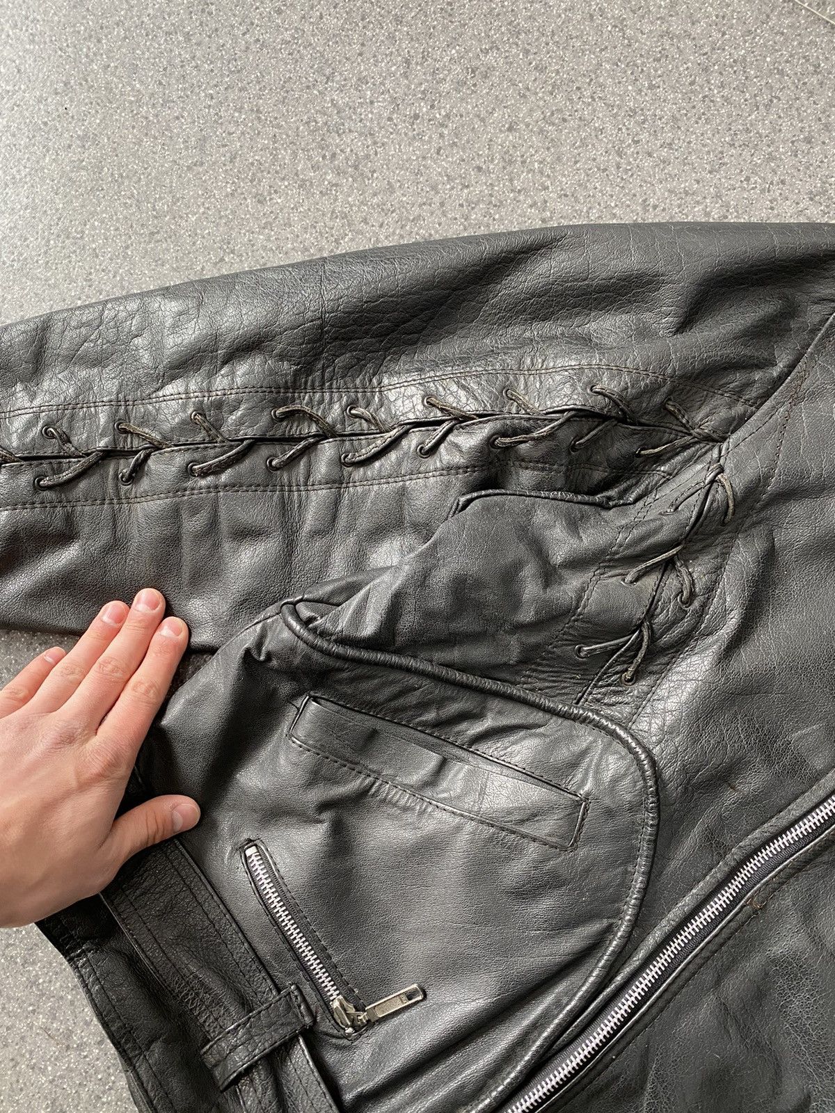 Japanese Brand Vintage Rare Leather Jacket Size US XL / EU 56 / 4 - 5 Thumbnail