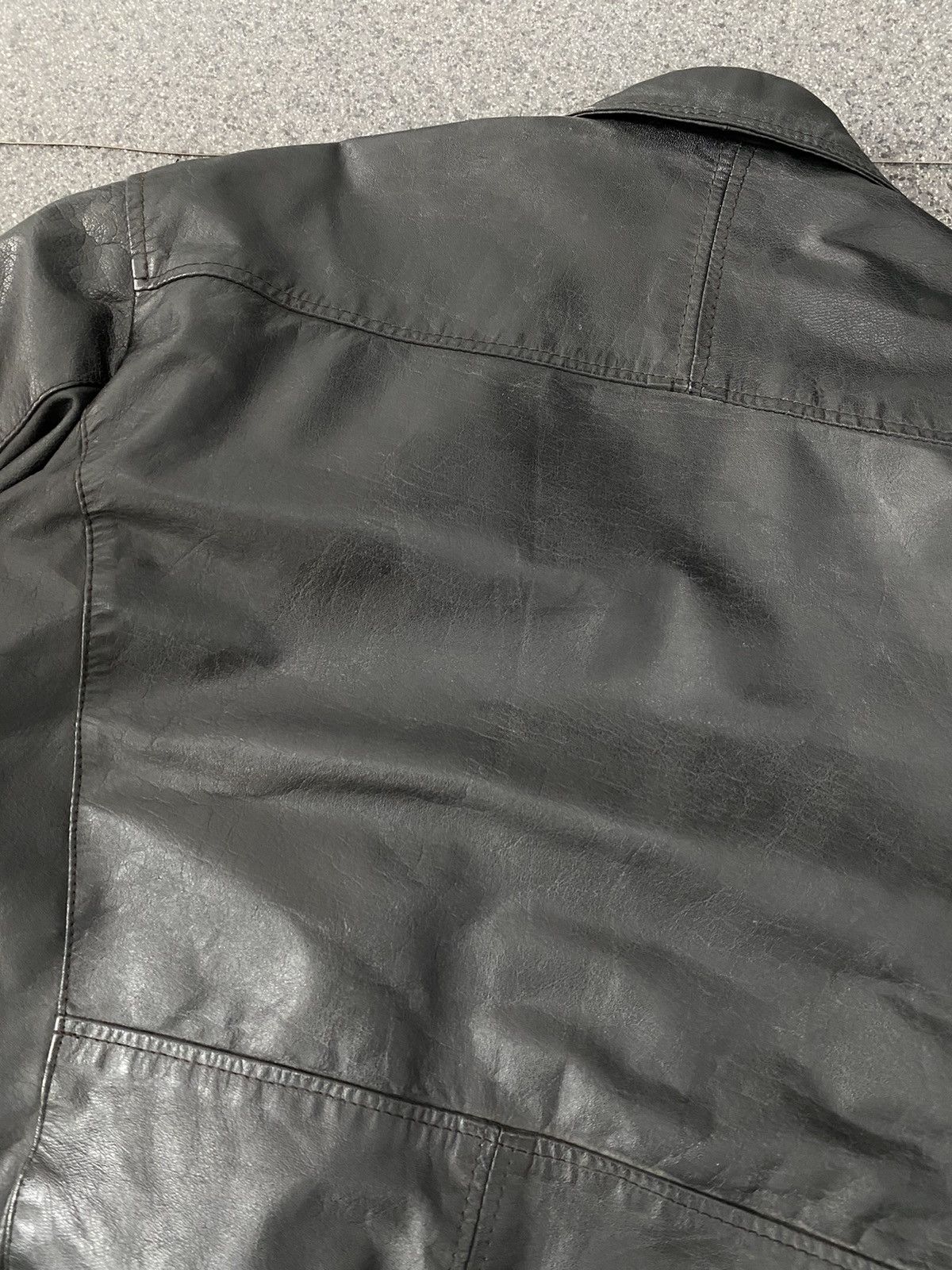 Japanese Brand Vintage Rare Leather Jacket Size US XL / EU 56 / 4 - 9 Thumbnail