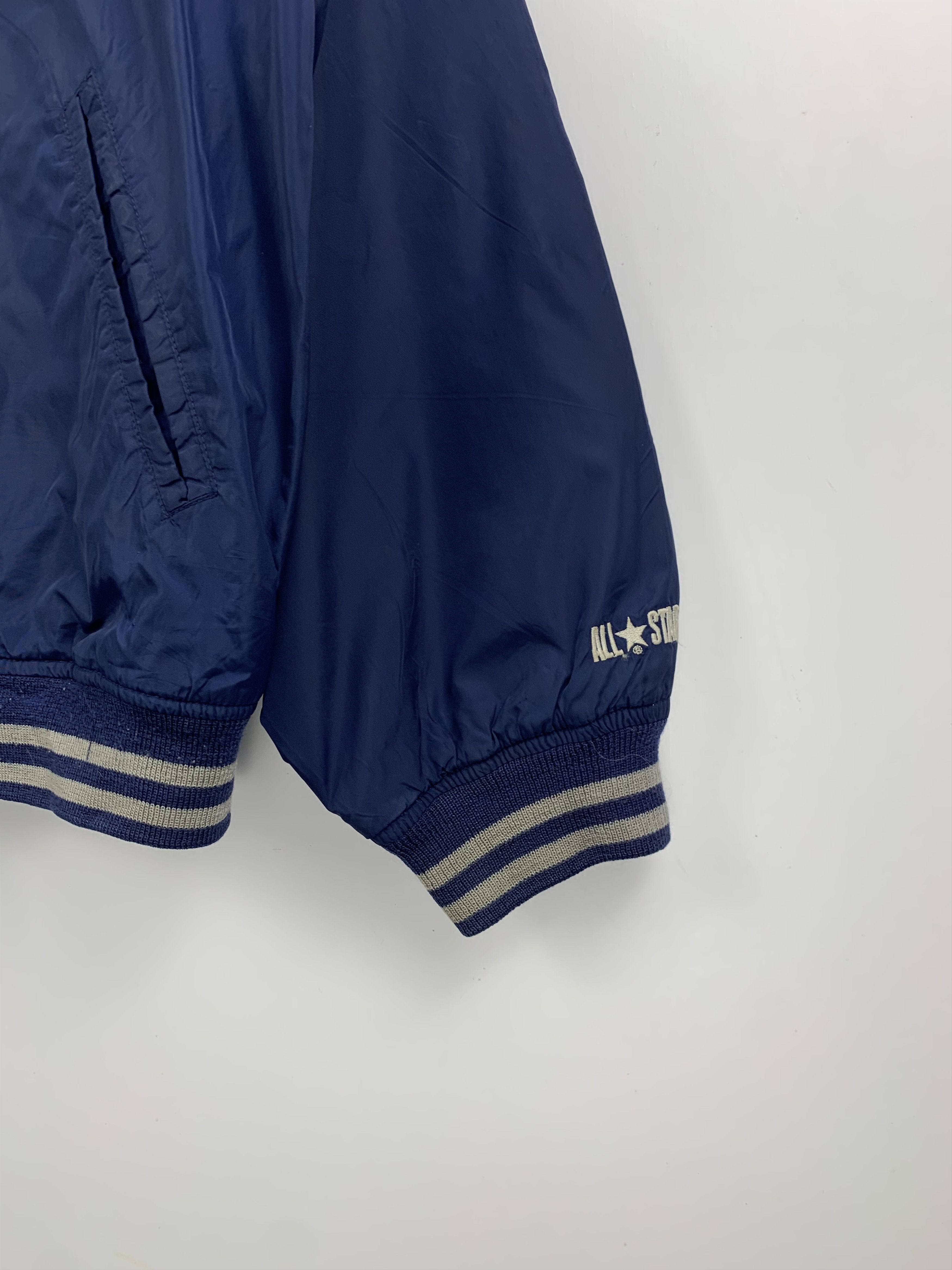 Converse Vintage Converse All Star Big Logo Bomber Jacket J1656 Size US M / EU 48-50 / 2 - 9 Thumbnail