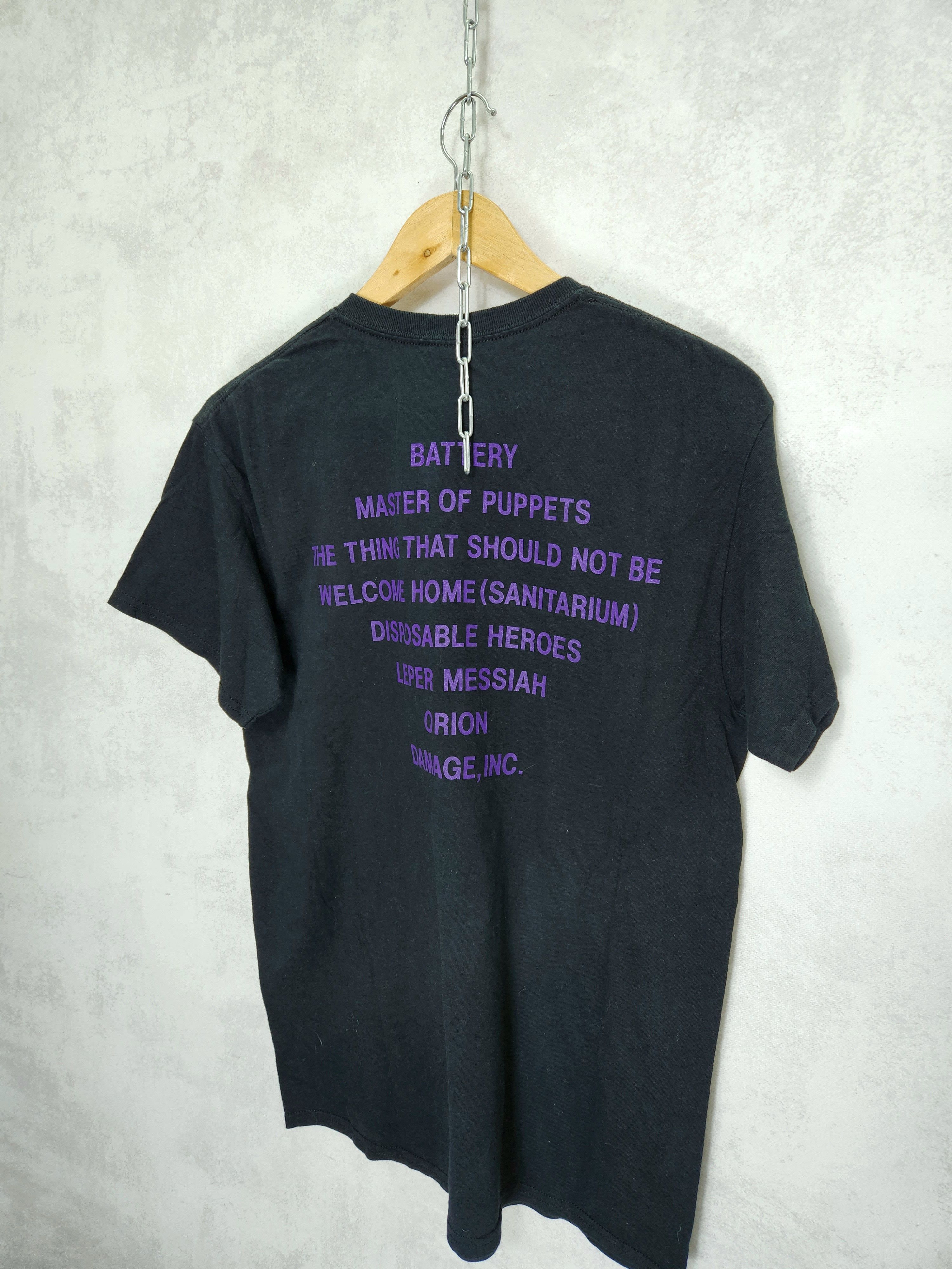 Band Tees Vintage Metallica 2007 tee master of puppets Size US M / EU 48-50 / 2 - 5 Thumbnail