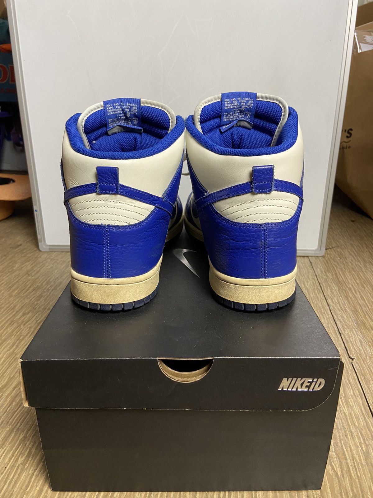 Nike OG Nike Dunk High College Pack Duke University Kenntucky Size US 12 / EU 45 - 4 Thumbnail