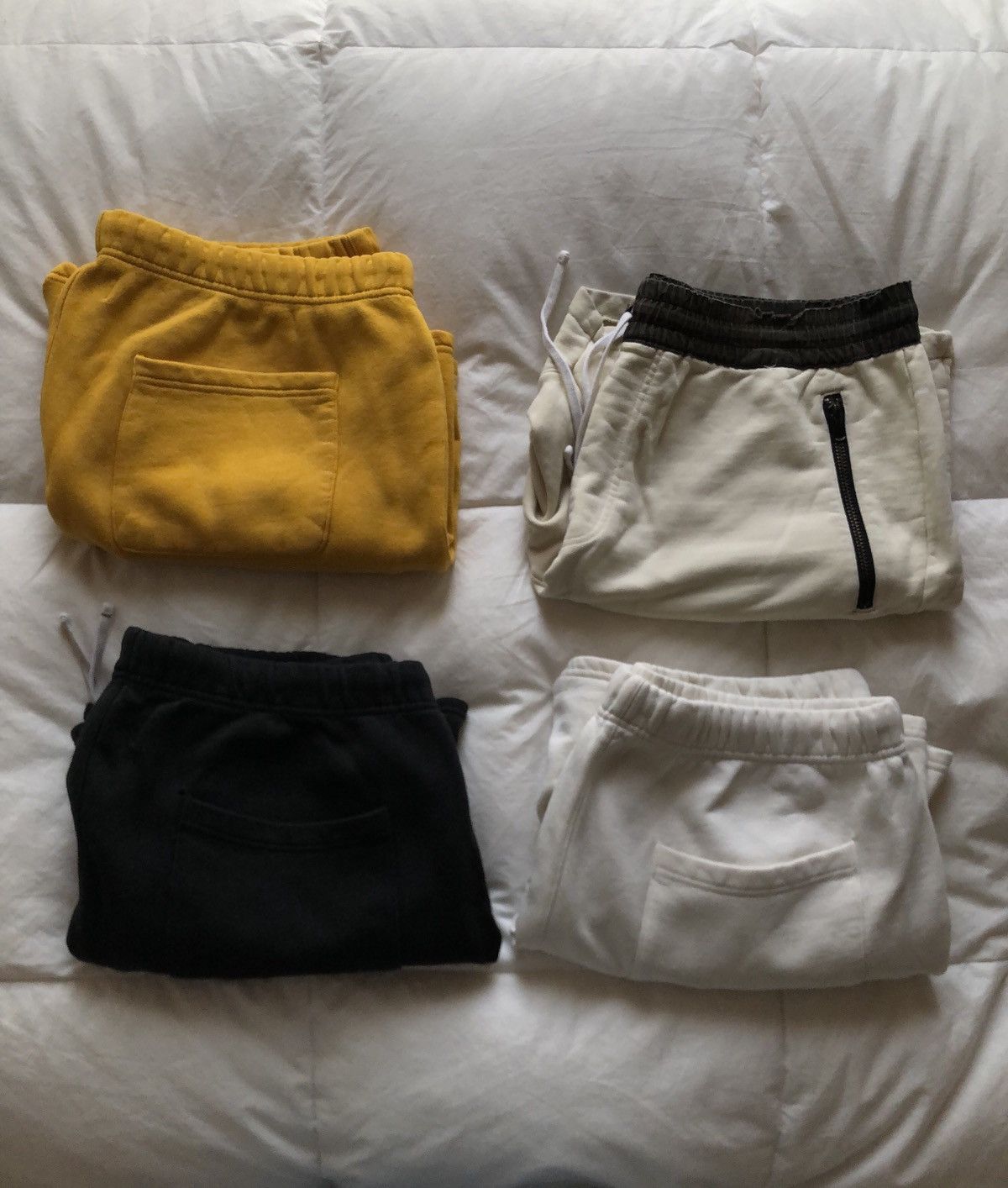 Fear of God OG Fear of God Essentials Cream Logo Shorts Size US 38 / EU 54 - 8 Thumbnail
