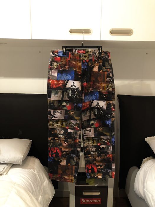 Supreme Supreme Nas & DMX Collage Double Knee Denim Pant | Grailed