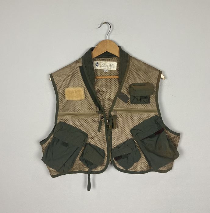 Vintage 💥Vintage Columbia Cargo Tactical Multi Pocket Vest Jackets