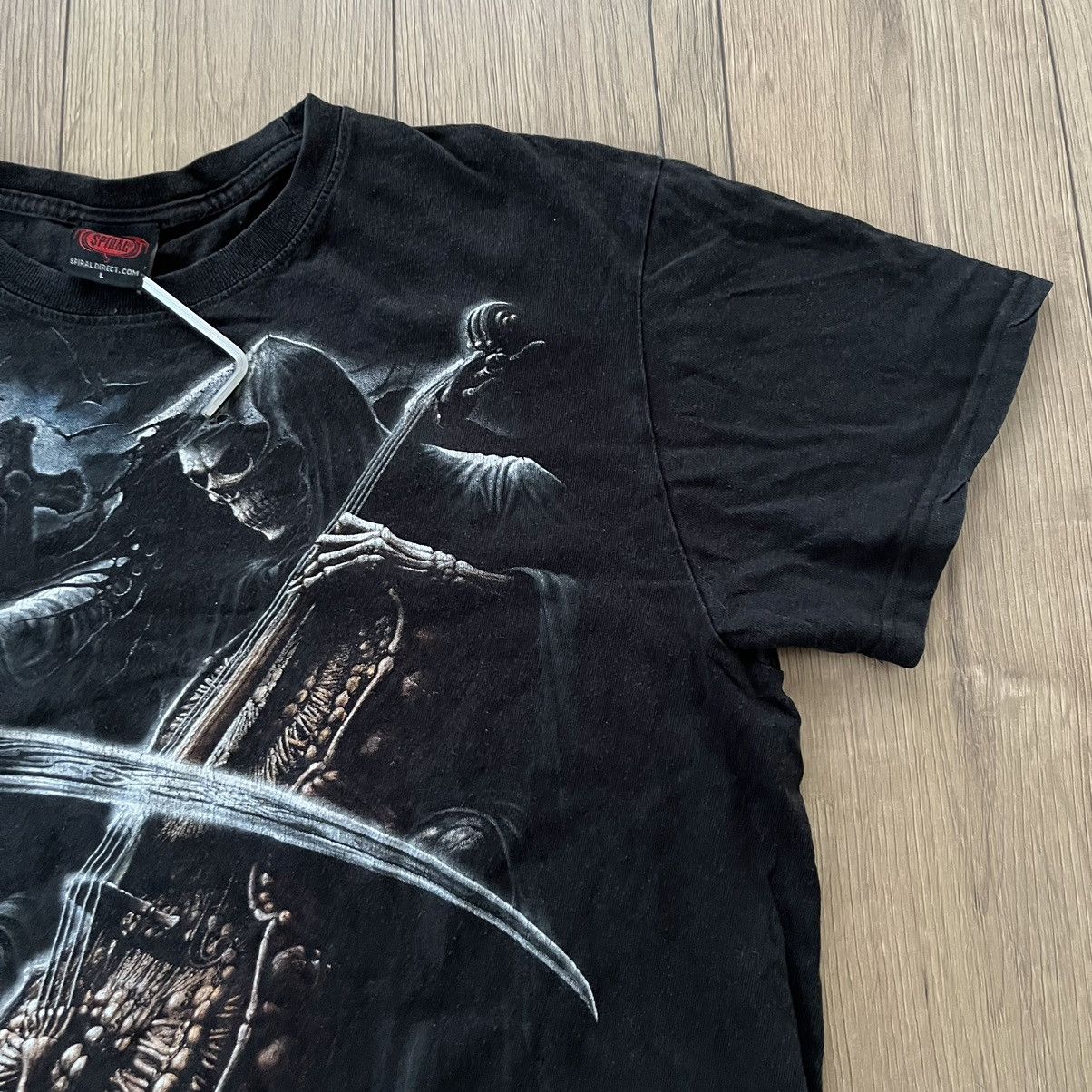 Vintage Vintage Reaper Death Gothic Emo T-shirt Faded Size US L / EU 52-54 / 3 - 8 Thumbnail