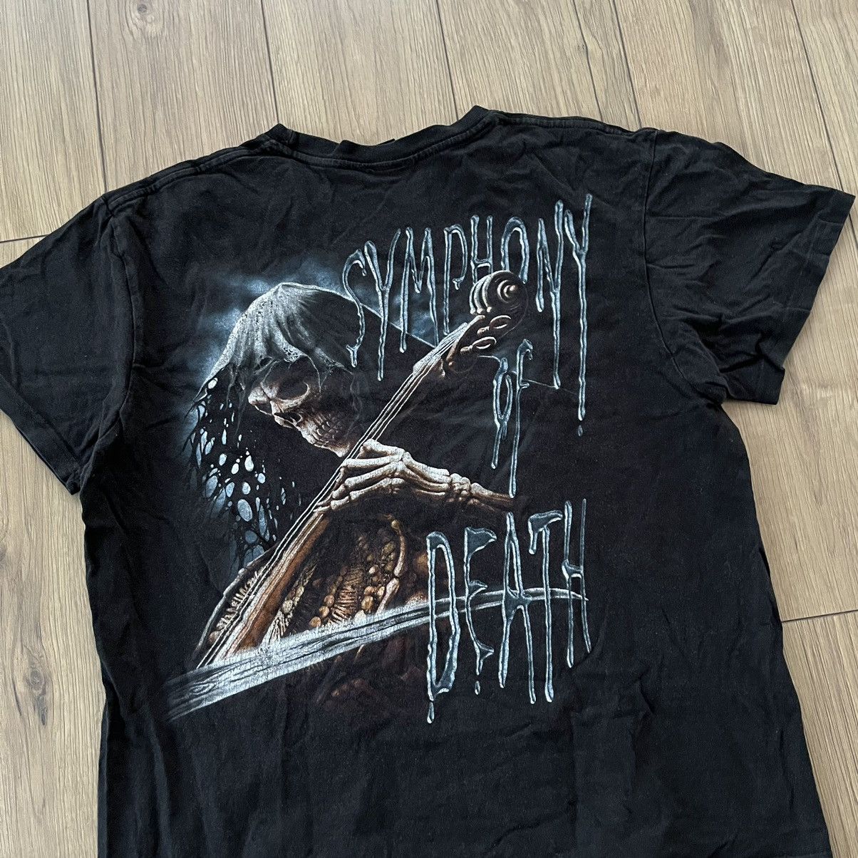 Vintage Vintage Reaper Death Gothic Emo T-shirt Faded Size US L / EU 52-54 / 3 - 10 Thumbnail