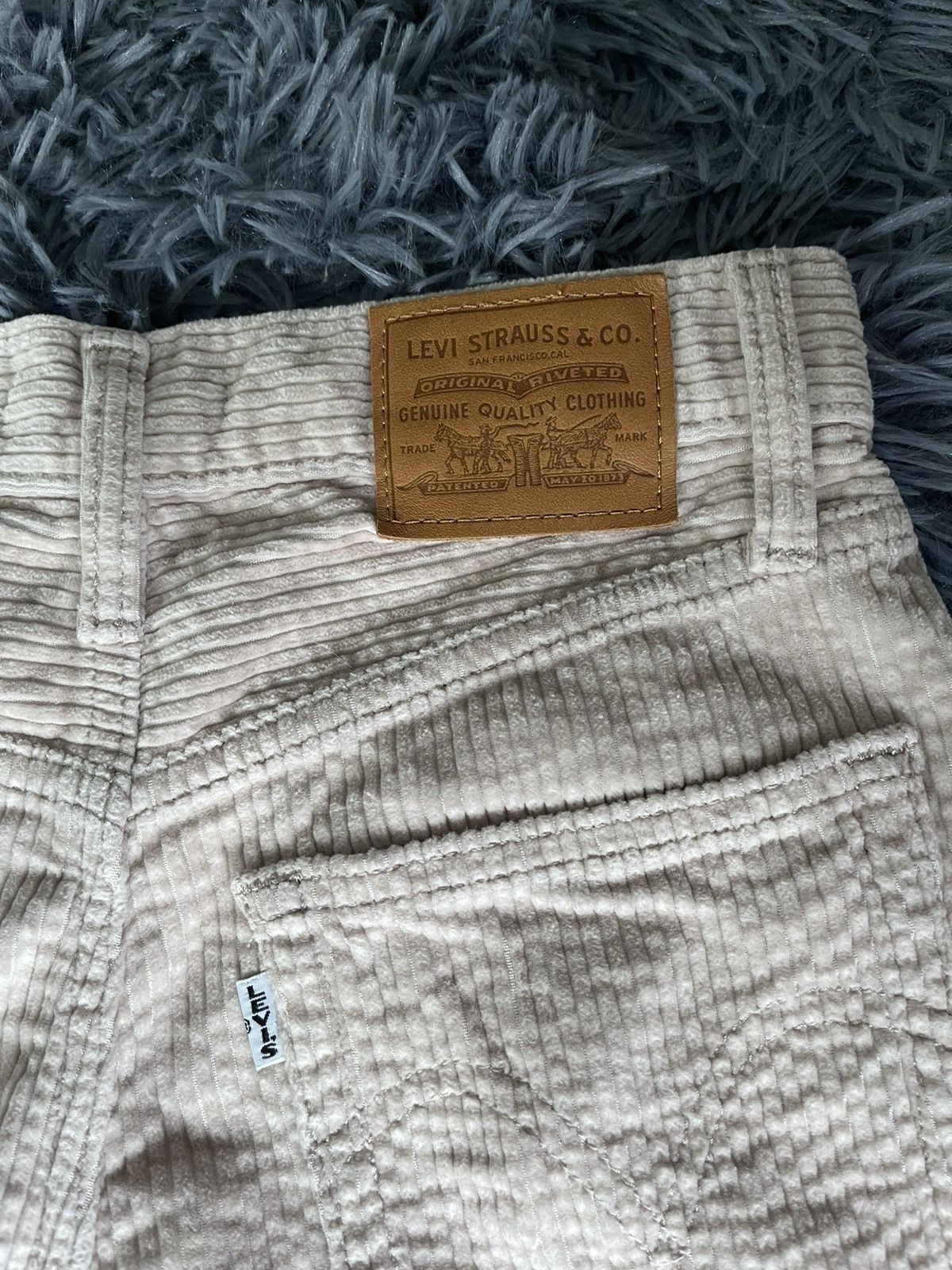 Levi's Levi’s corduroy beige big E pants Size 25" / US 0 / IT 36 - 7 Thumbnail