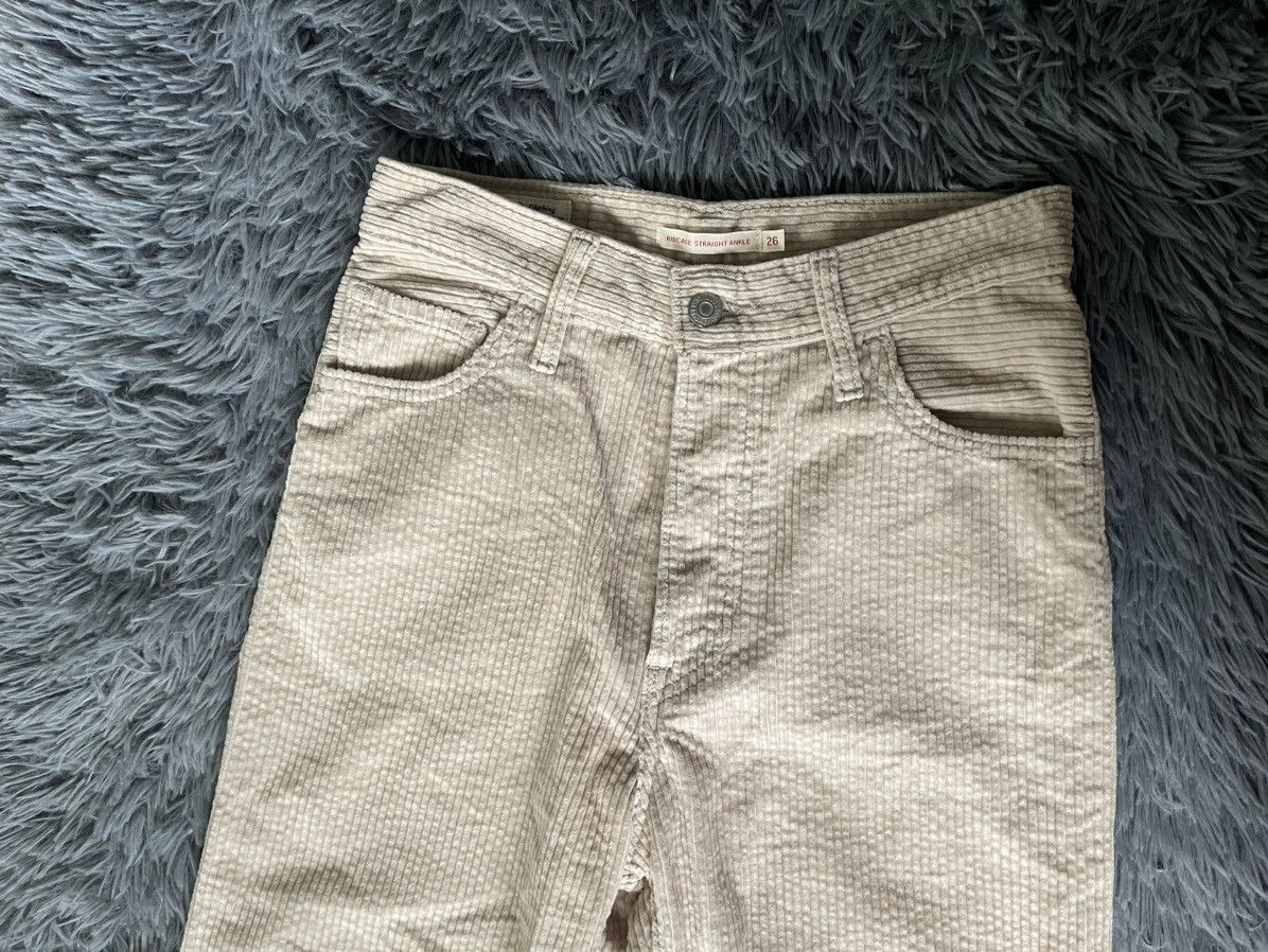 Levi's Levi’s corduroy beige big E pants Size 25" / US 0 / IT 36 - 2 Thumbnail