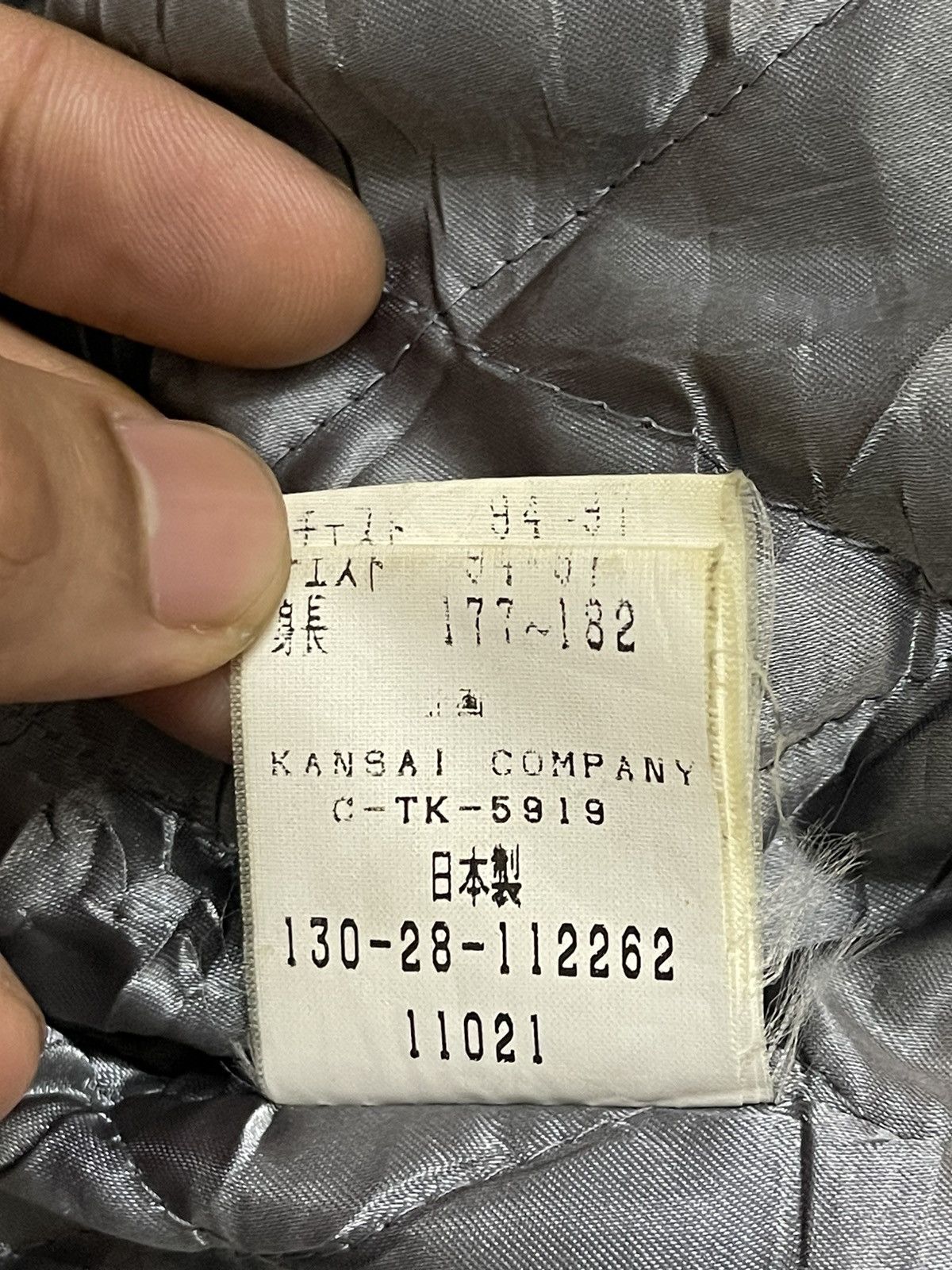 Kansai Yamamoto 🔥Rare🔥 Vintage Kansai Yamamoto Man Varsity Wool Jacket Size US L / EU 52-54 / 3 - 19 Thumbnail