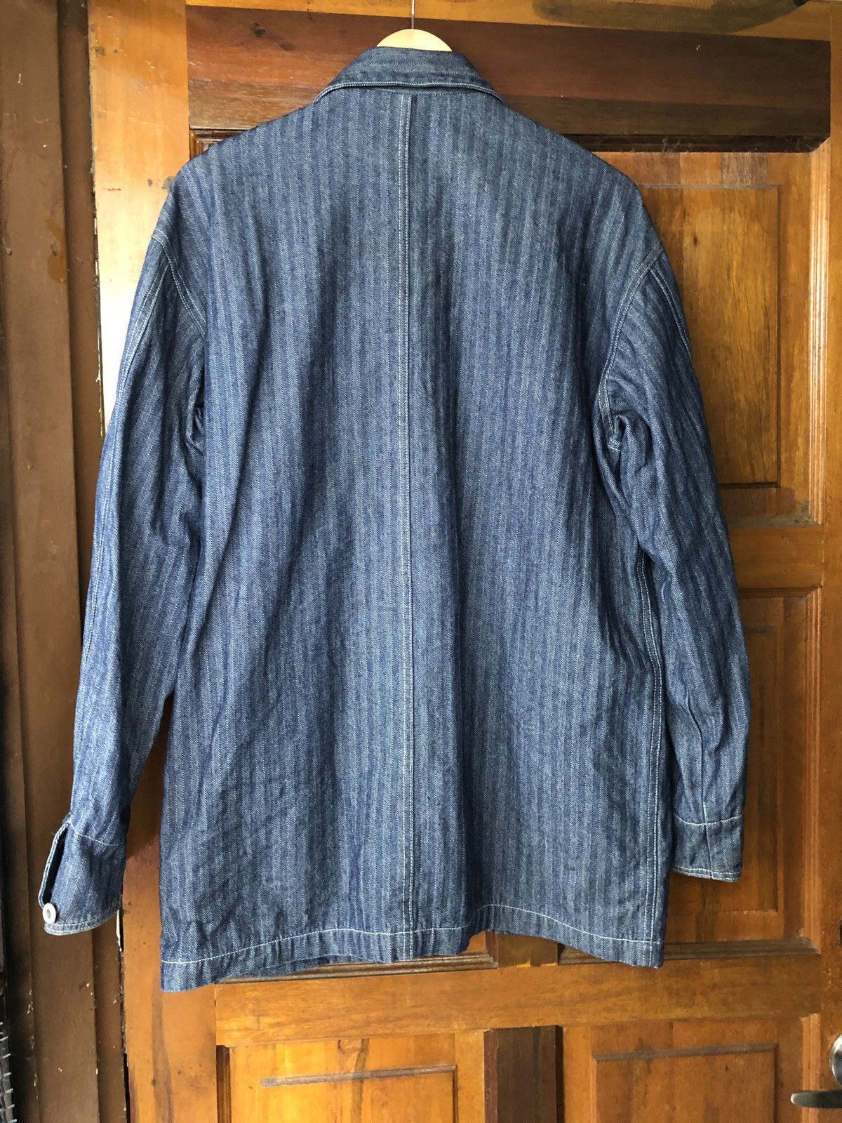 Japanese Brand PAZZO DENIM STORE HBT CHORE JACKET WORKER STYLE Size US XL / EU 56 / 4 - 2 Thumbnail
