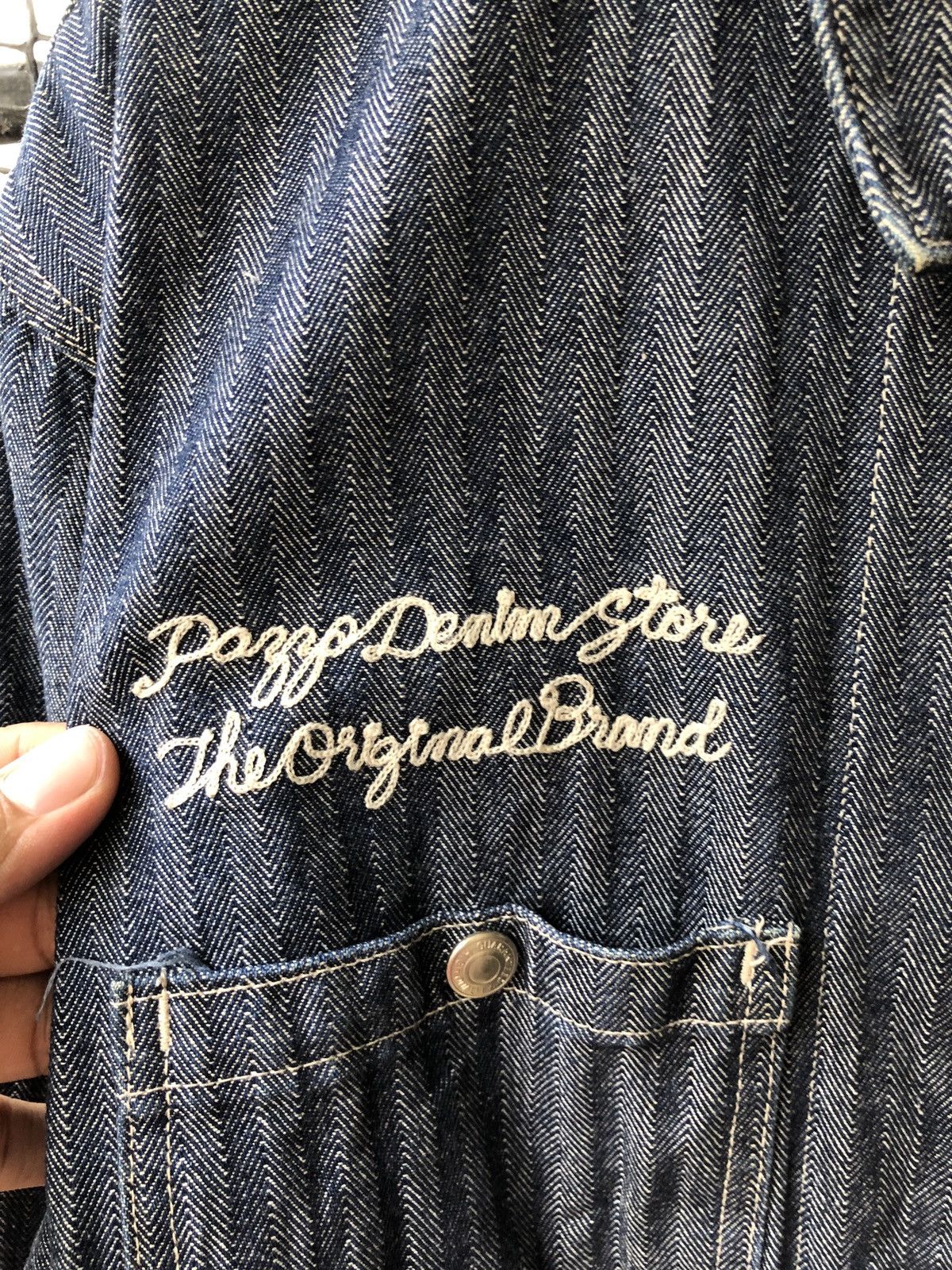Japanese Brand PAZZO DENIM STORE HBT CHORE JACKET WORKER STYLE Size US XL / EU 56 / 4 - 5 Thumbnail