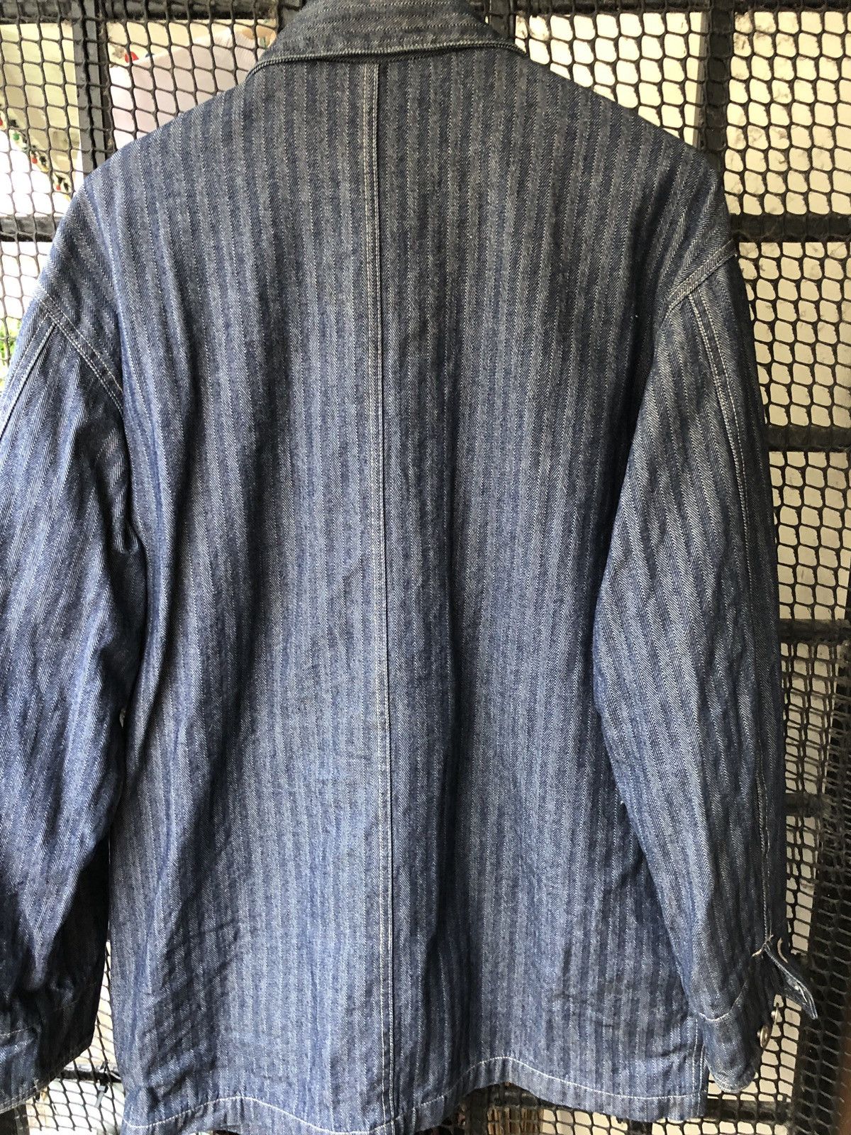 Japanese Brand PAZZO DENIM STORE HBT CHORE JACKET WORKER STYLE Size US XL / EU 56 / 4 - 9 Thumbnail