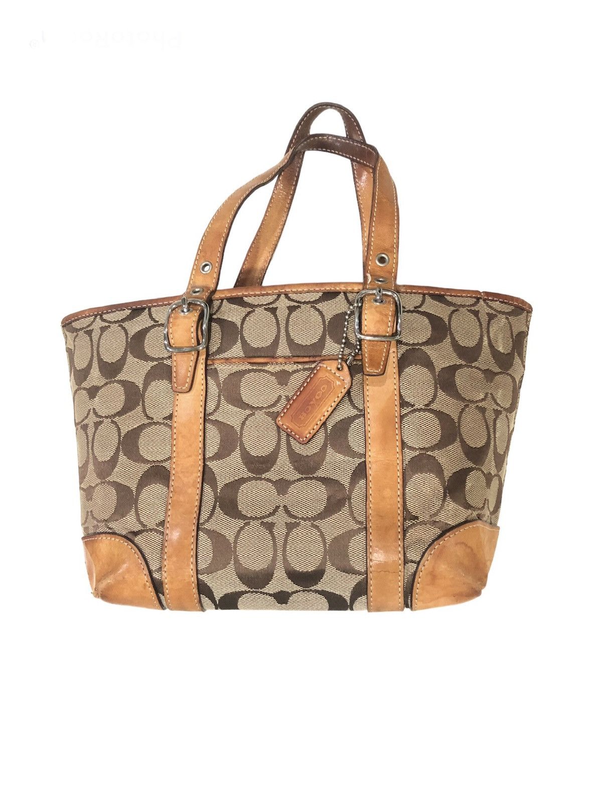 Coach × Signatures × Vintage Coach bag | Grailed