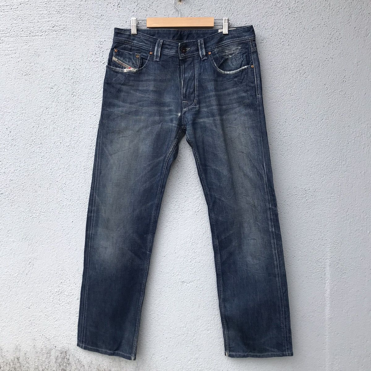 Diesel Vintage Diesel Denim Italy Distressed Jeans Pants Size US 33 - 1 Thumbnail