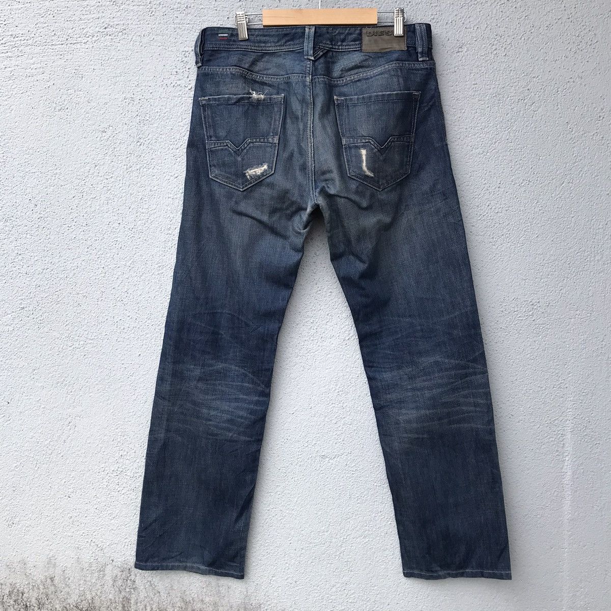 Diesel Vintage Diesel Denim Italy Distressed Jeans Pants Size US 33 - 24 Thumbnail