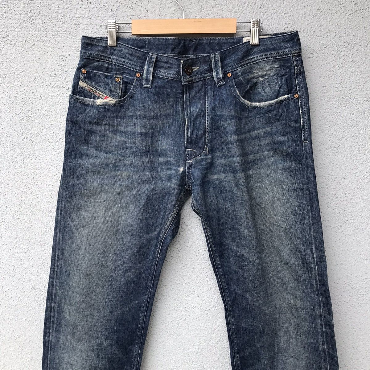 Diesel Vintage Diesel Denim Italy Distressed Jeans Pants Size US 33 - 2 Thumbnail