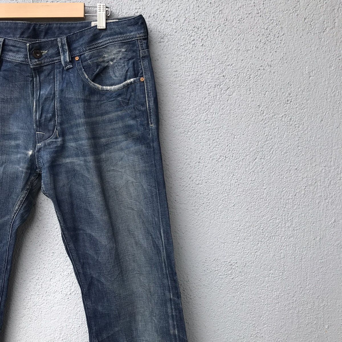 Diesel Vintage Diesel Denim Italy Distressed Jeans Pants Size US 33 - 5 Thumbnail