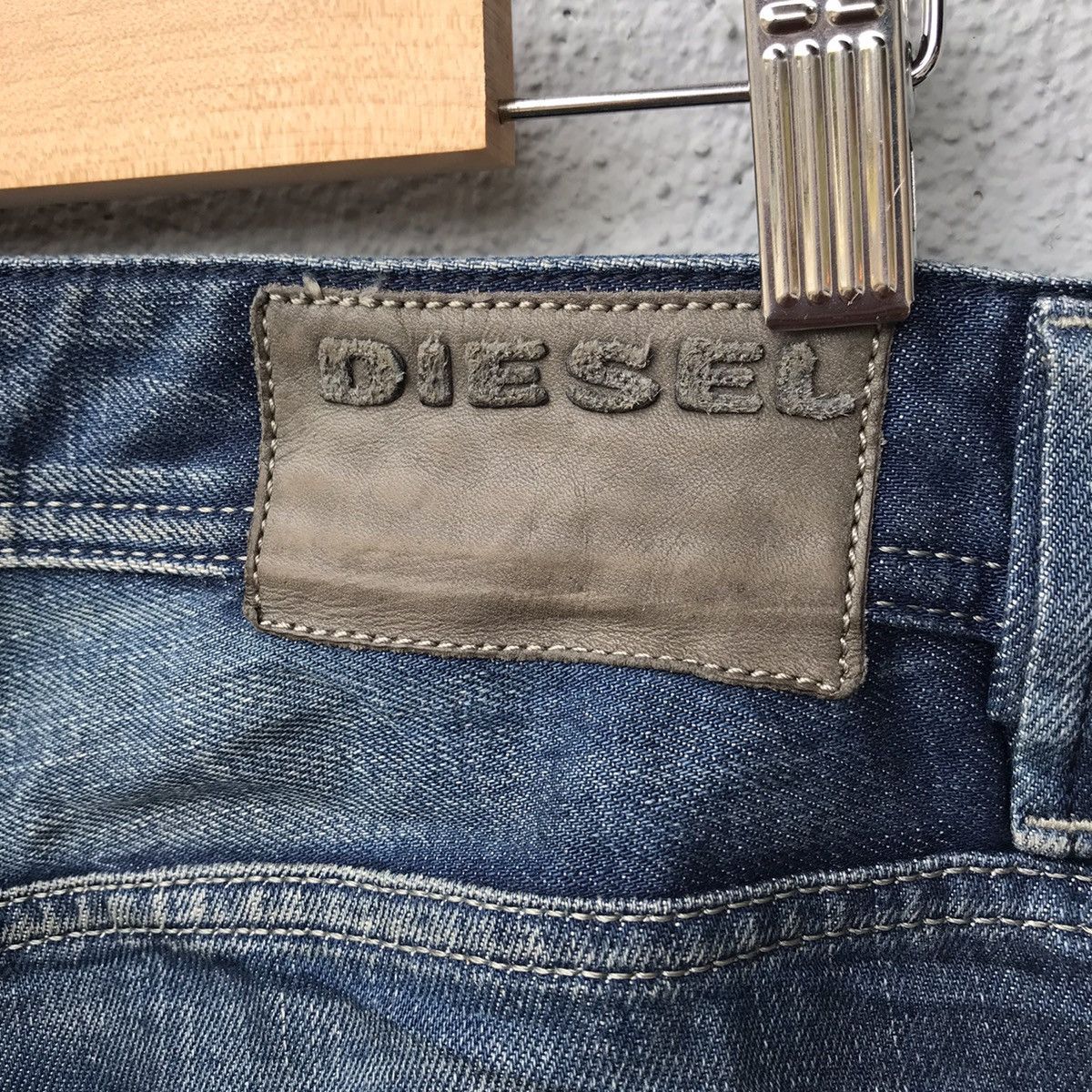 Diesel Vintage Diesel Denim Italy Distressed Jeans Pants Size US 33 - 19 Thumbnail