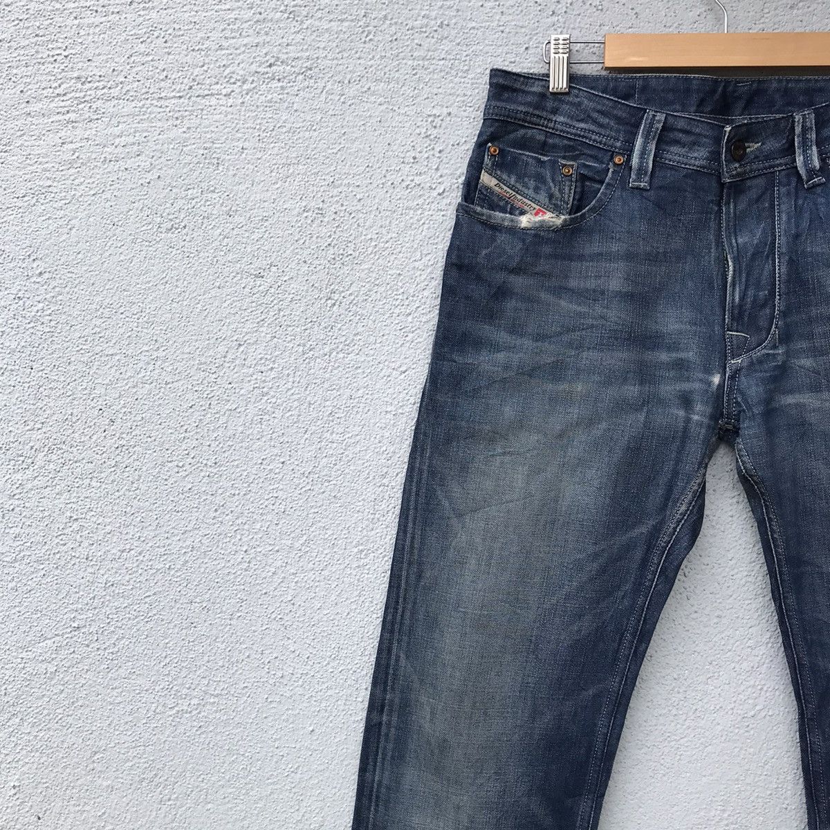 Diesel Vintage Diesel Denim Italy Distressed Jeans Pants Size US 33 - 4 Thumbnail