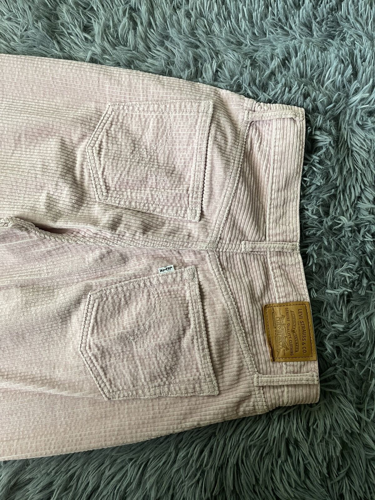 Cowboy Equipment × Levi's Levi’s corduroy western big E pink pants Size 26" / US 2 / IT 38 - 7 Thumbnail