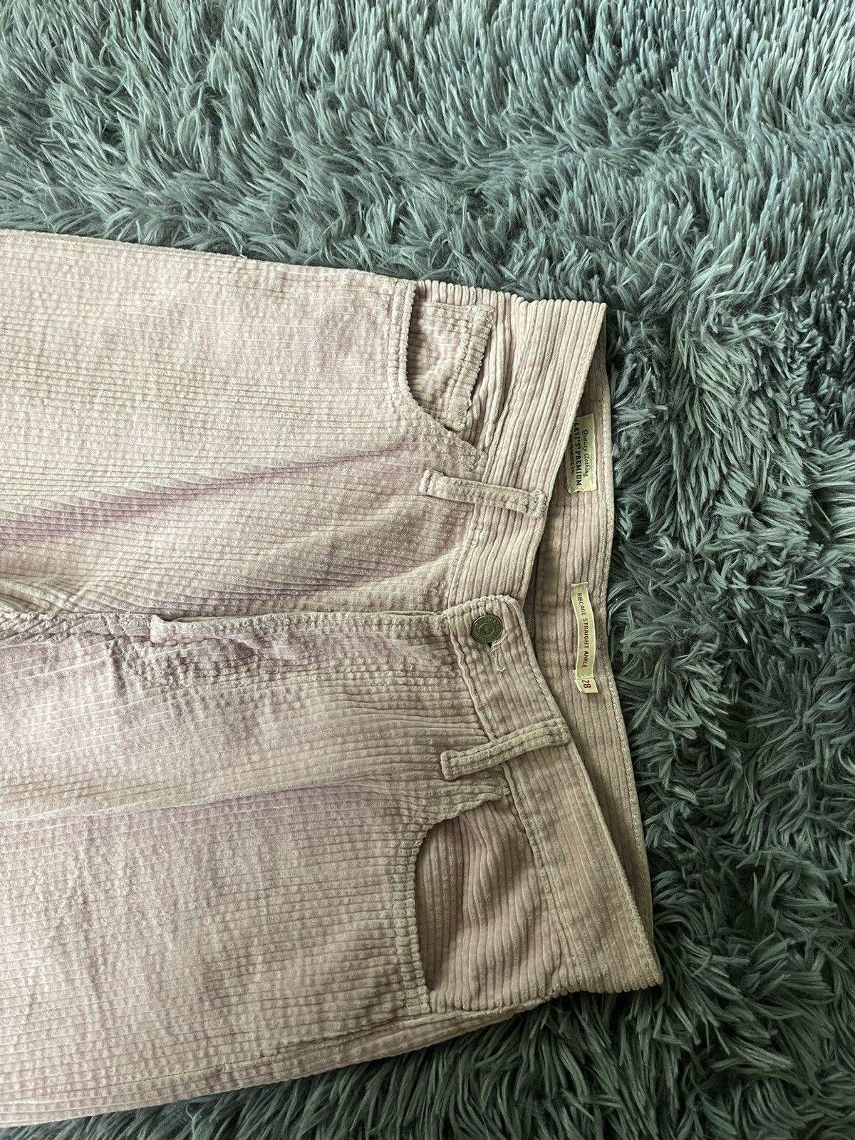 Cowboy Equipment × Levi's Levi’s corduroy western big E pink pants Size 26" / US 2 / IT 38 - 3 Thumbnail