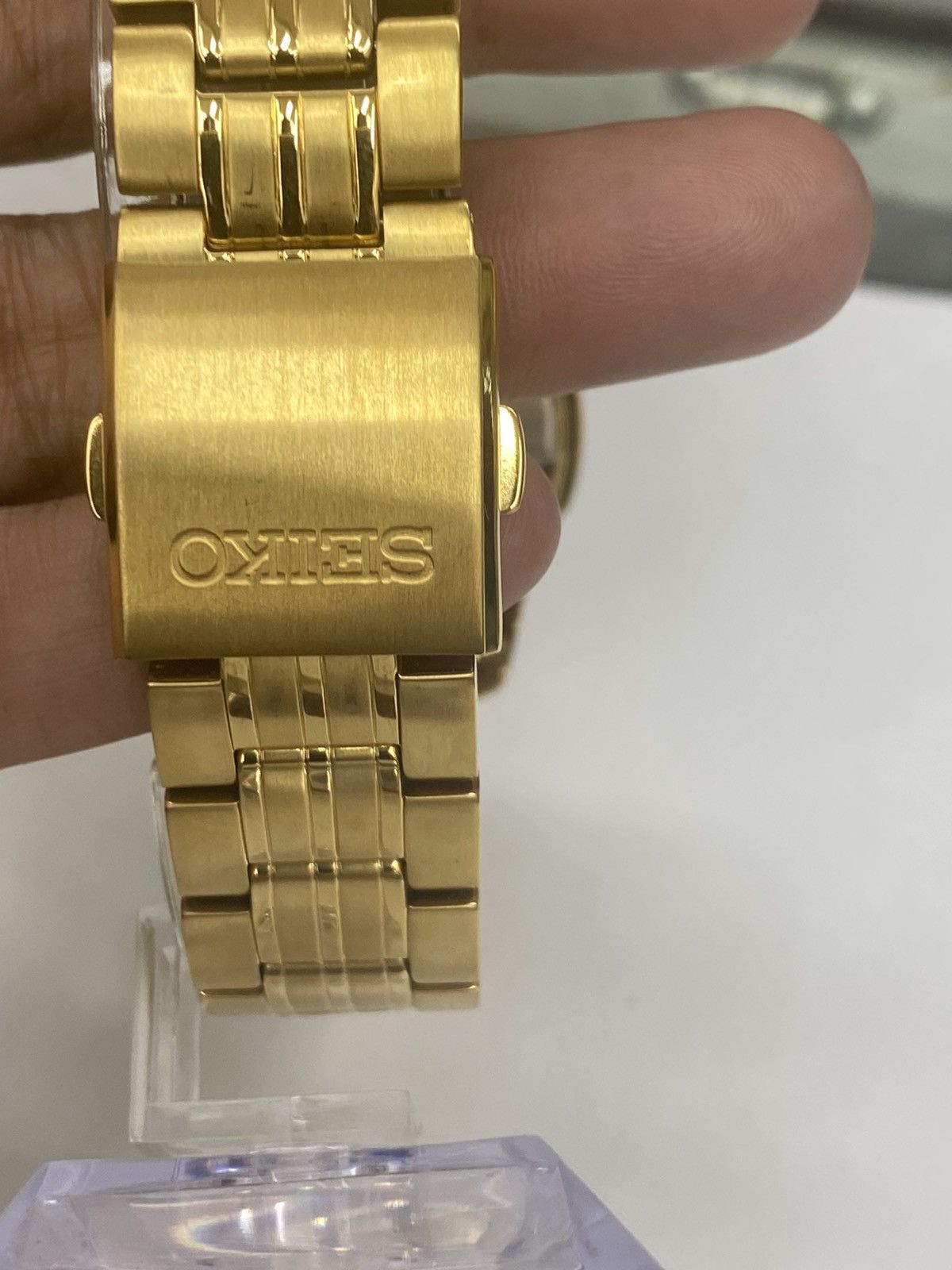 Seiko Men's Seiko GoldTone Color Stainless Steel