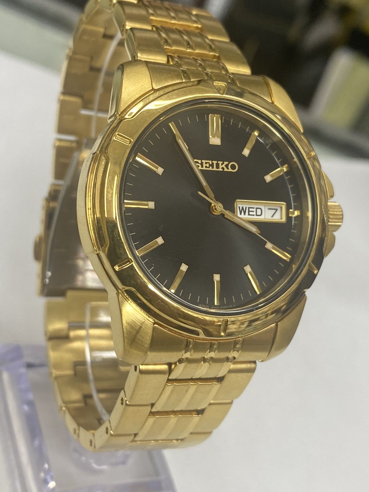 Seiko Men's Seiko GoldTone Color Stainless Steel