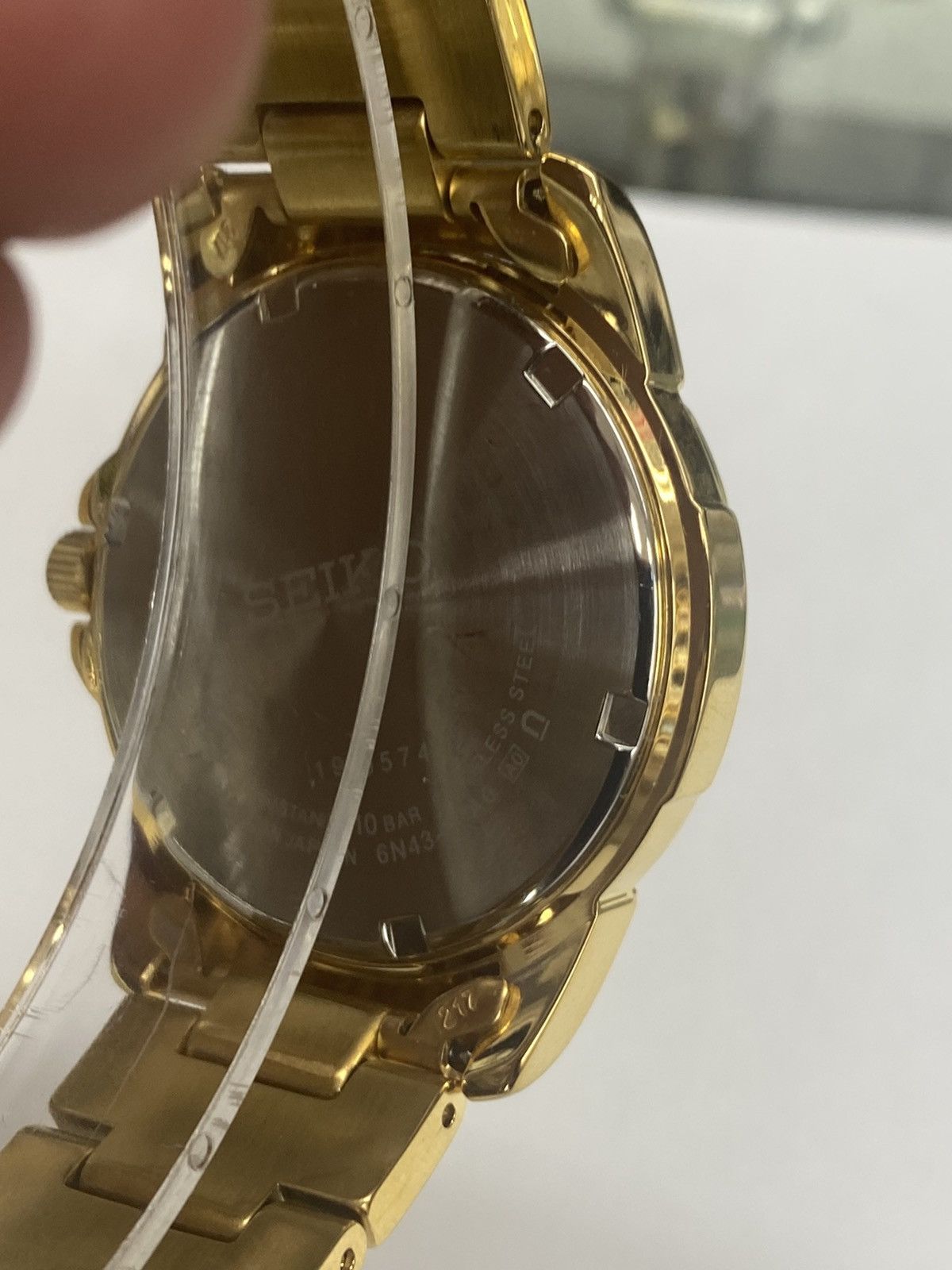 Seiko Men's Seiko GoldTone Color Stainless Steel
