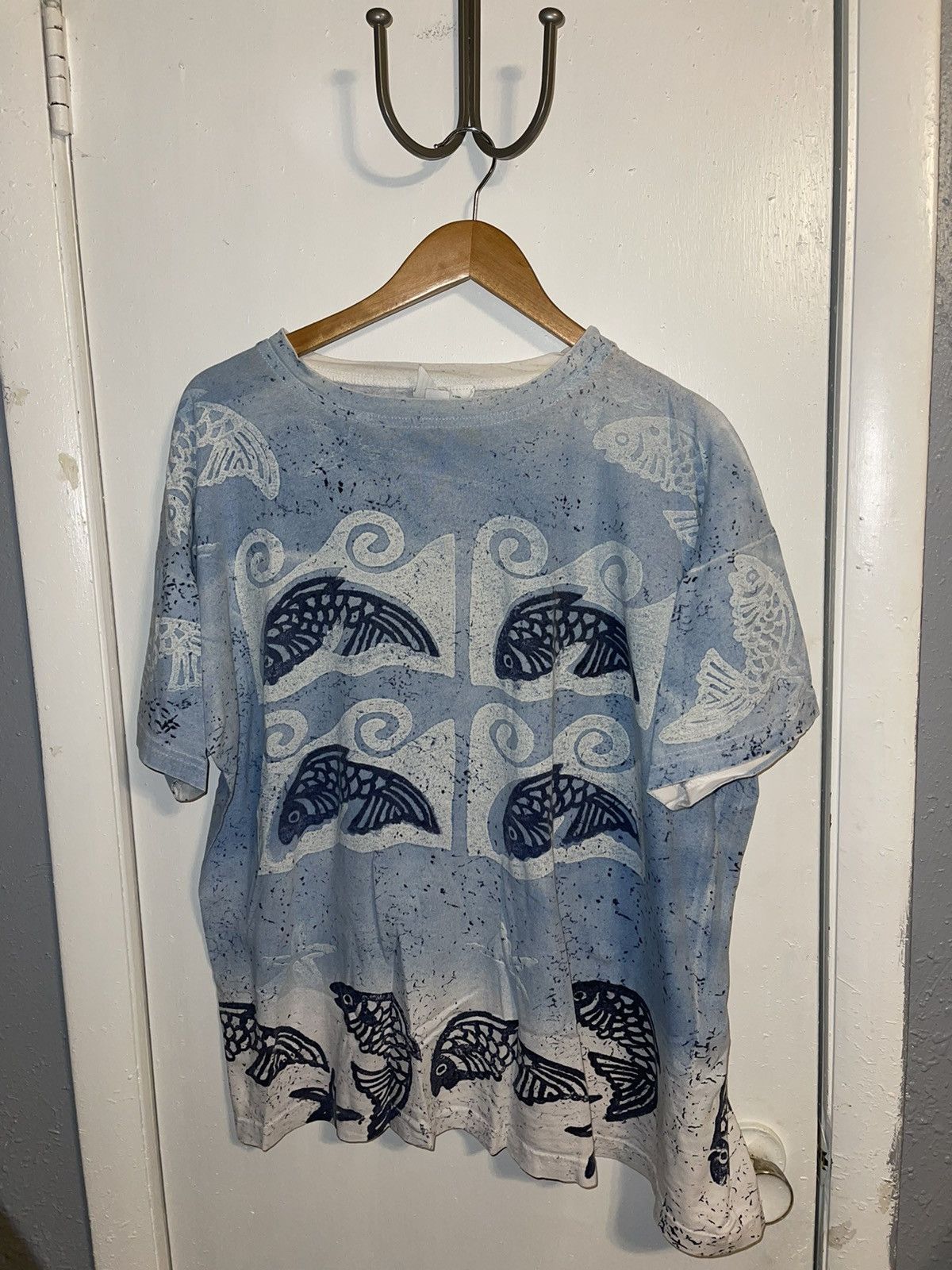 Vintage Vintage Ocean All Over Print Tee Size US XL / EU 56 / 4 - 1 Thumbnail