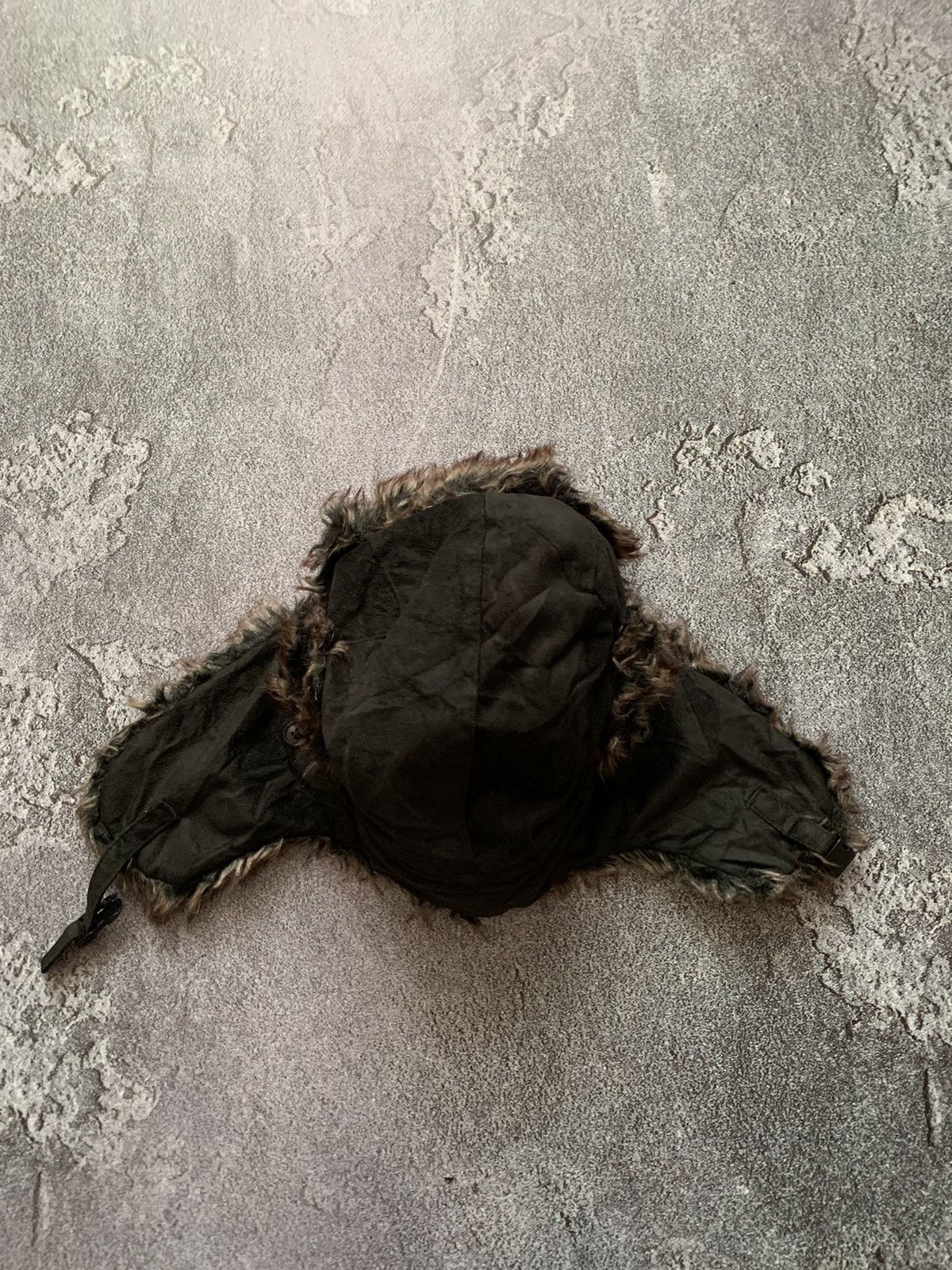 Japanese Brand × Vintage Alt beani mohair fuzzy ushanka ussr hat with ear flaps teddy Size ONE SIZE - 9 Thumbnail