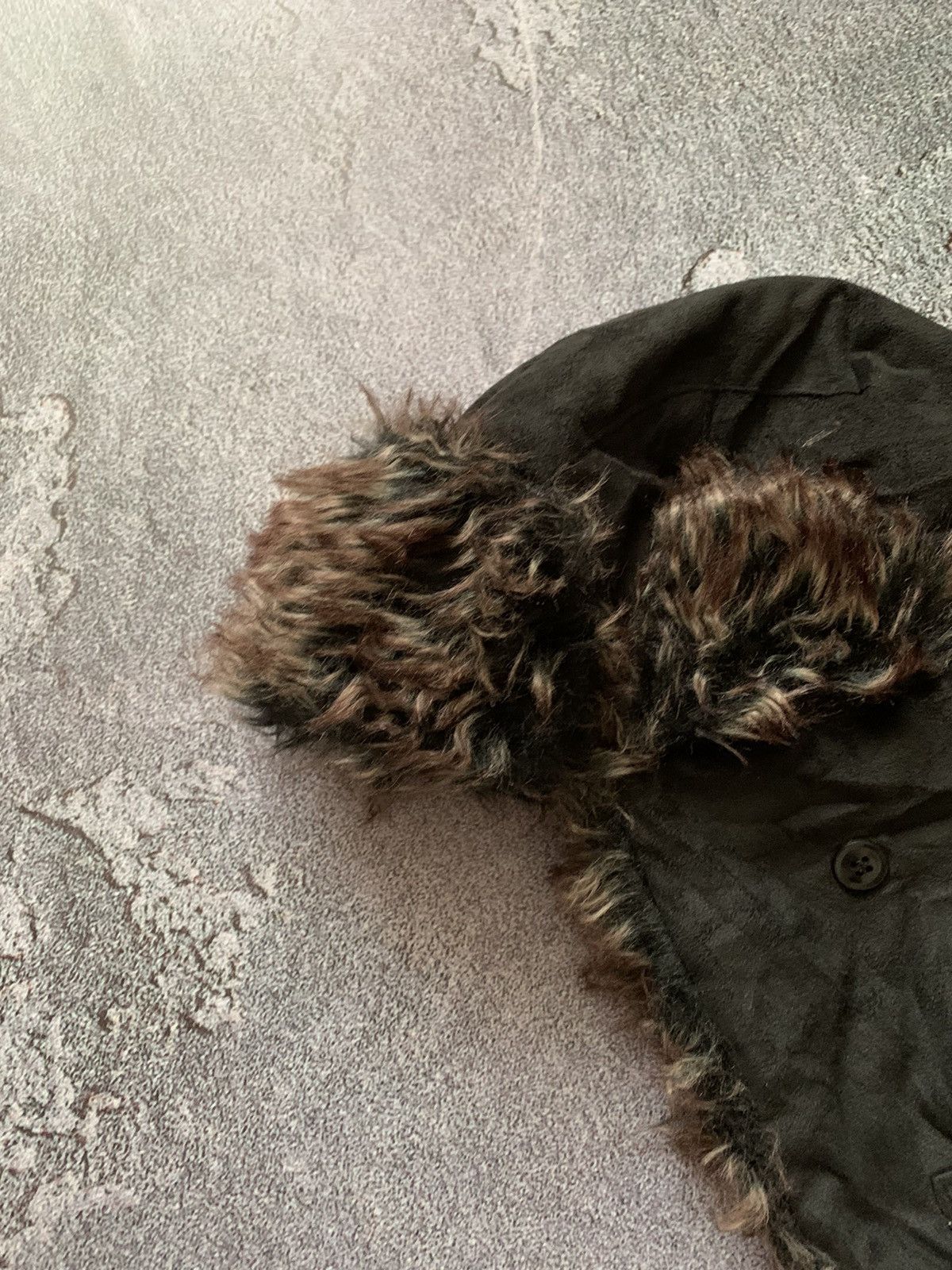 Japanese Brand × Vintage Alt beani mohair fuzzy ushanka ussr hat with ear flaps teddy Size ONE SIZE - 2 Thumbnail