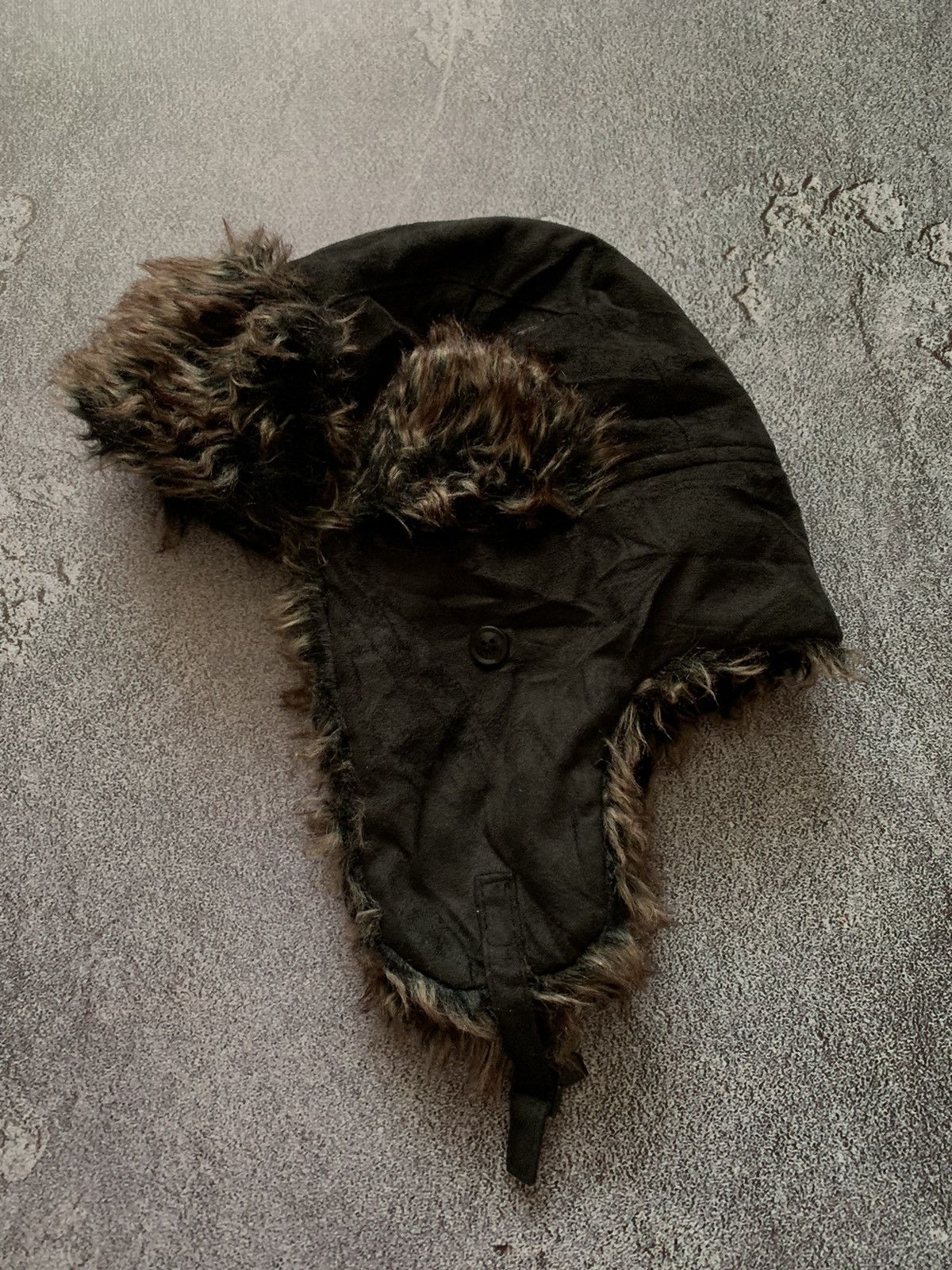 Japanese Brand × Vintage Alt beani mohair fuzzy ushanka ussr hat with ear flaps teddy Size ONE SIZE - 4 Thumbnail