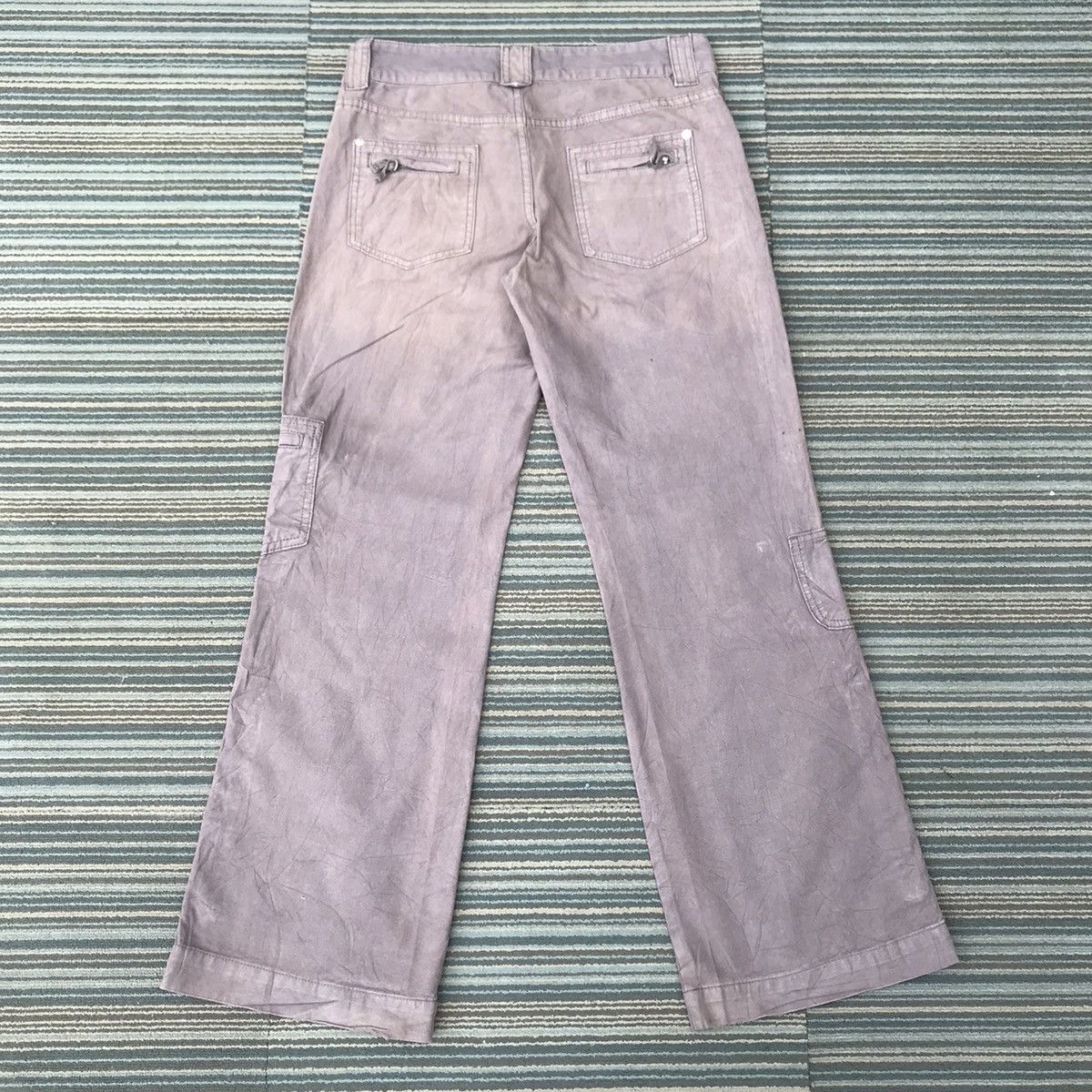 Japanese Brand Vintage Asrabbit Trousers Wide Leg Utility Cargo Pants Size US 31 - 17 Thumbnail