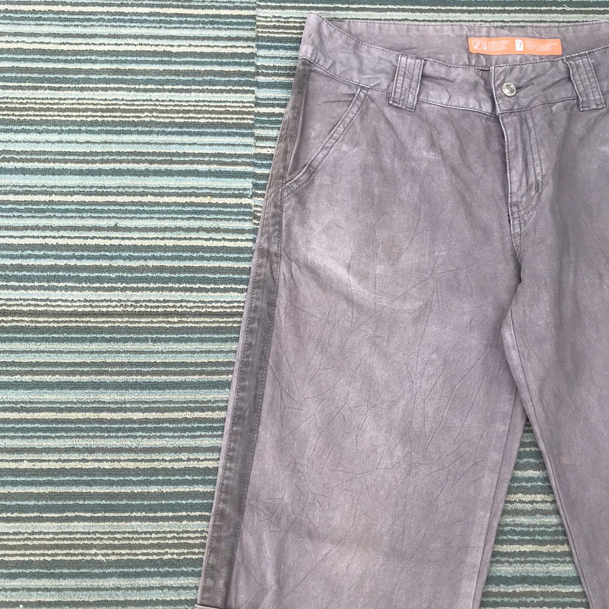 Japanese Brand Vintage Asrabbit Trousers Wide Leg Utility Cargo Pants Size US 31 - 4 Thumbnail