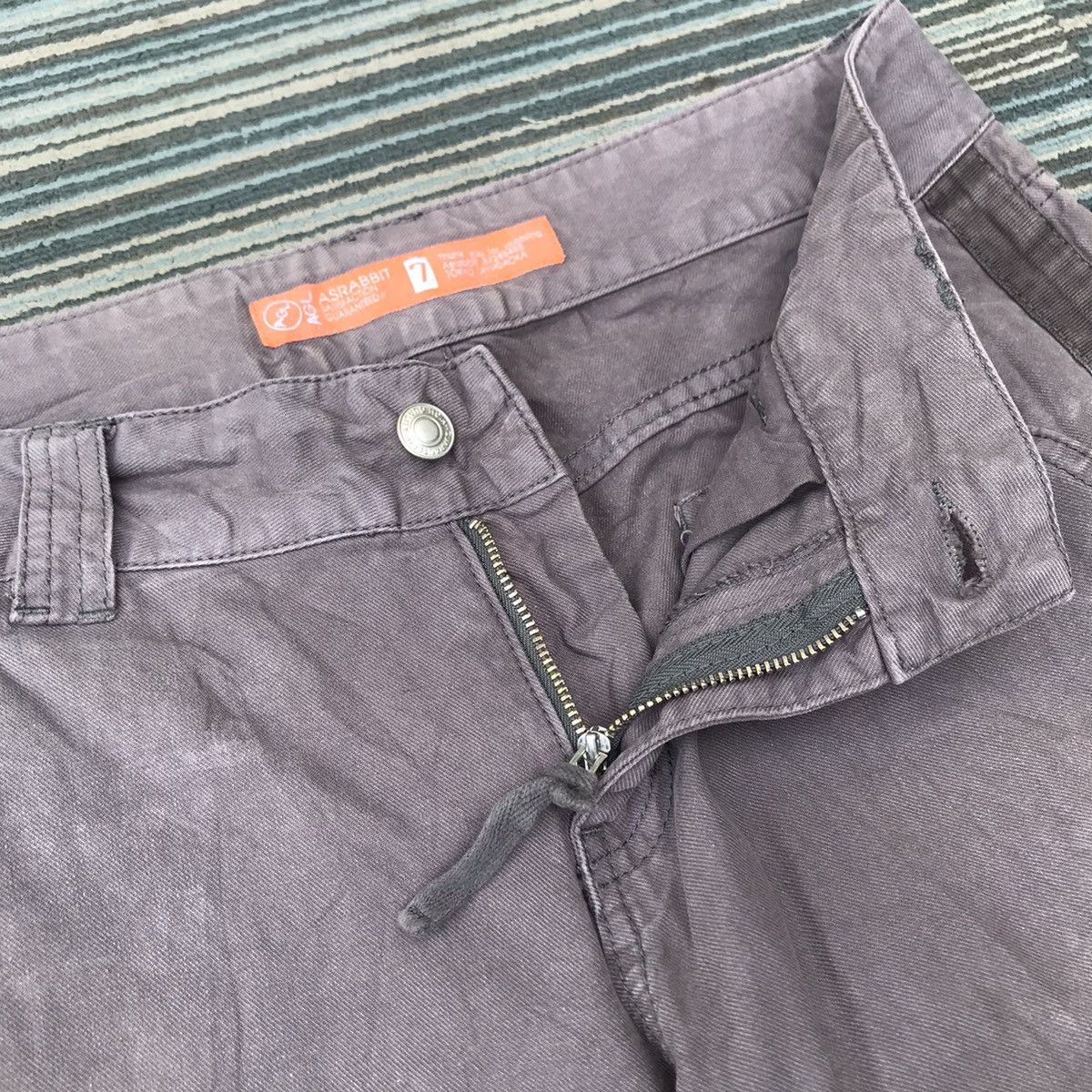 Japanese Brand Vintage Asrabbit Trousers Wide Leg Utility Cargo Pants Size US 31 - 10 Thumbnail