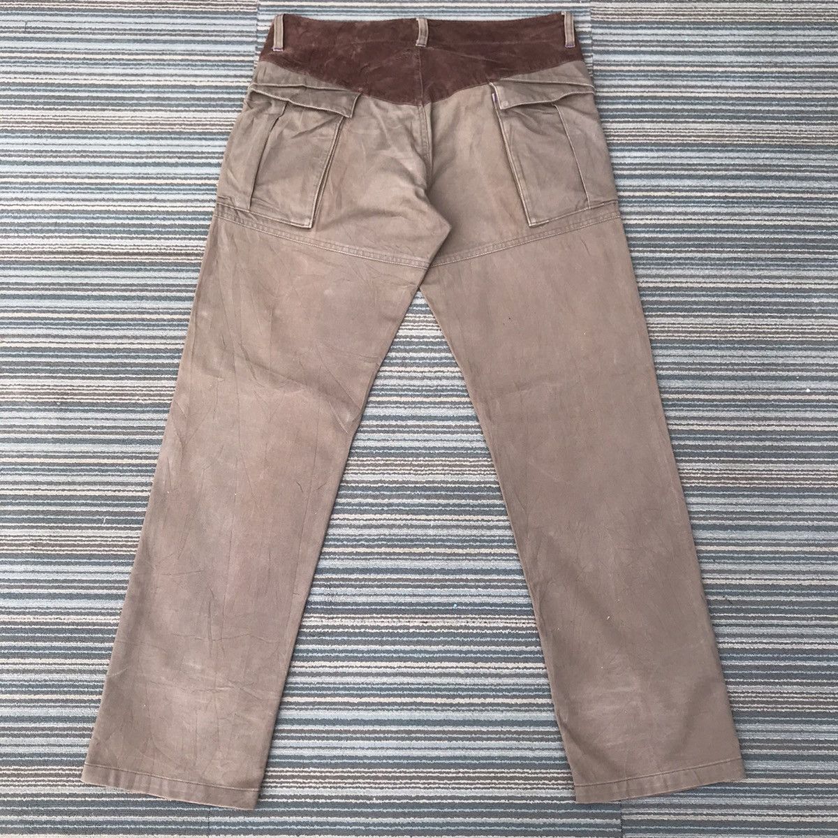 Japanese Brand 💥Vintage Grand Global Japan Big Pocket Trousers Pants Size US 35 - 13 Thumbnail
