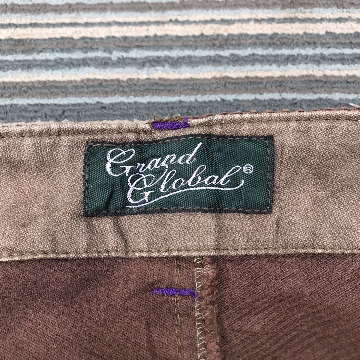 Japanese Brand 💥Vintage Grand Global Japan Big Pocket Trousers Pants Size US 35 - 9 Thumbnail