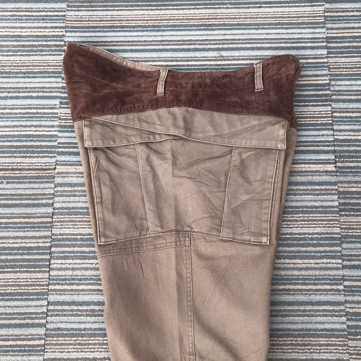 Japanese Brand 💥Vintage Grand Global Japan Big Pocket Trousers Pants Size US 35 - 12 Thumbnail