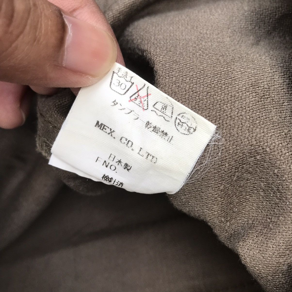 Japanese Brand 💥Vintage Grand Global Japan Big Pocket Trousers Pants Size US 35 - 11 Thumbnail