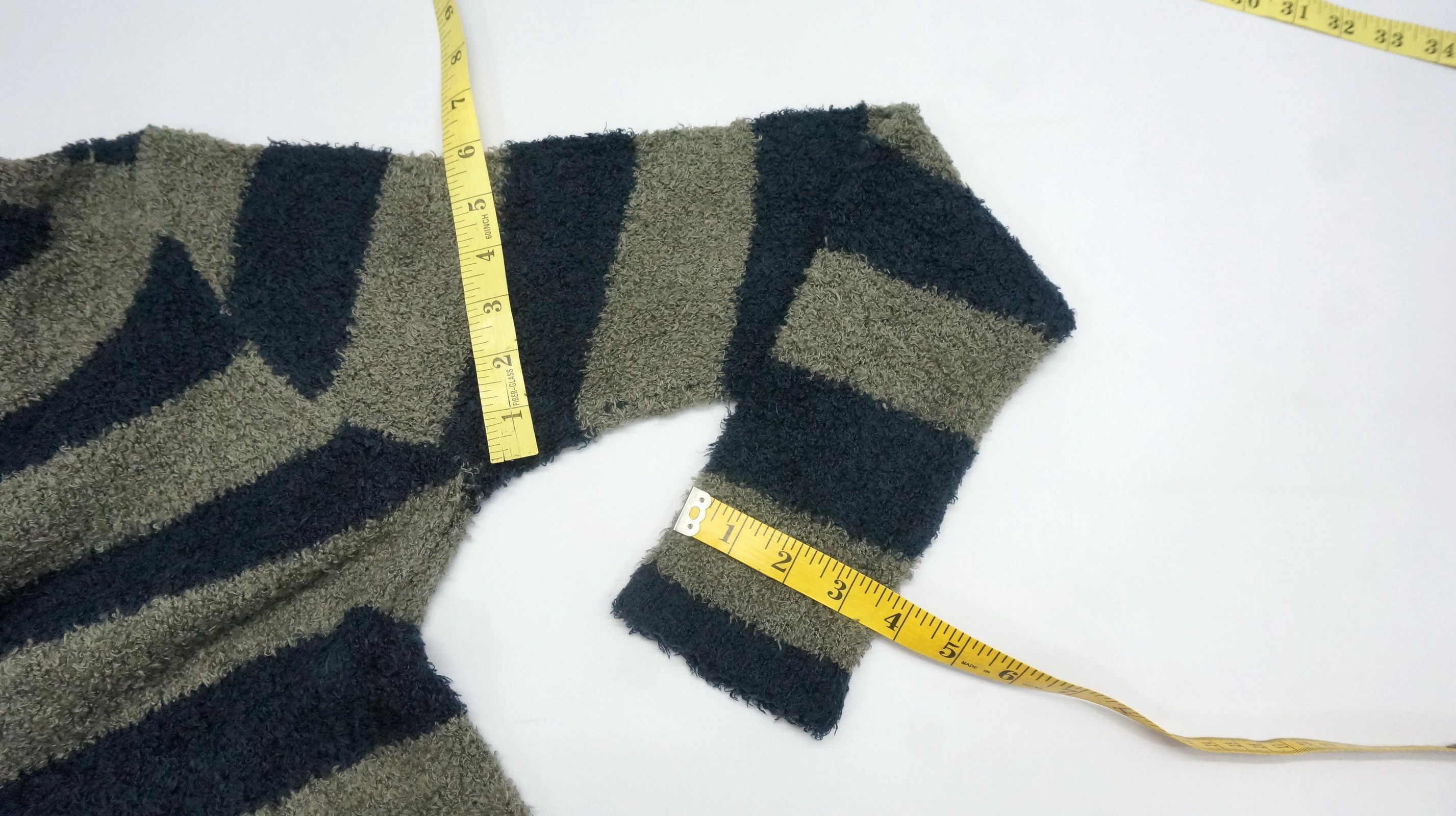 Comme des Garcons 💥 SHIPJET BLUE 💥Japan Striped Sweater Size S / US 4 / IT 40 - 12 Thumbnail