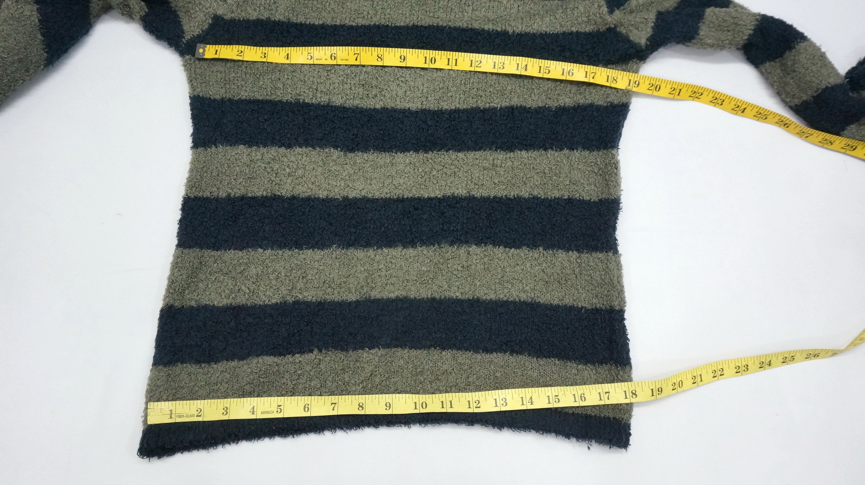 Comme des Garcons 💥 SHIPJET BLUE 💥Japan Striped Sweater Size S / US 4 / IT 40 - 9 Thumbnail