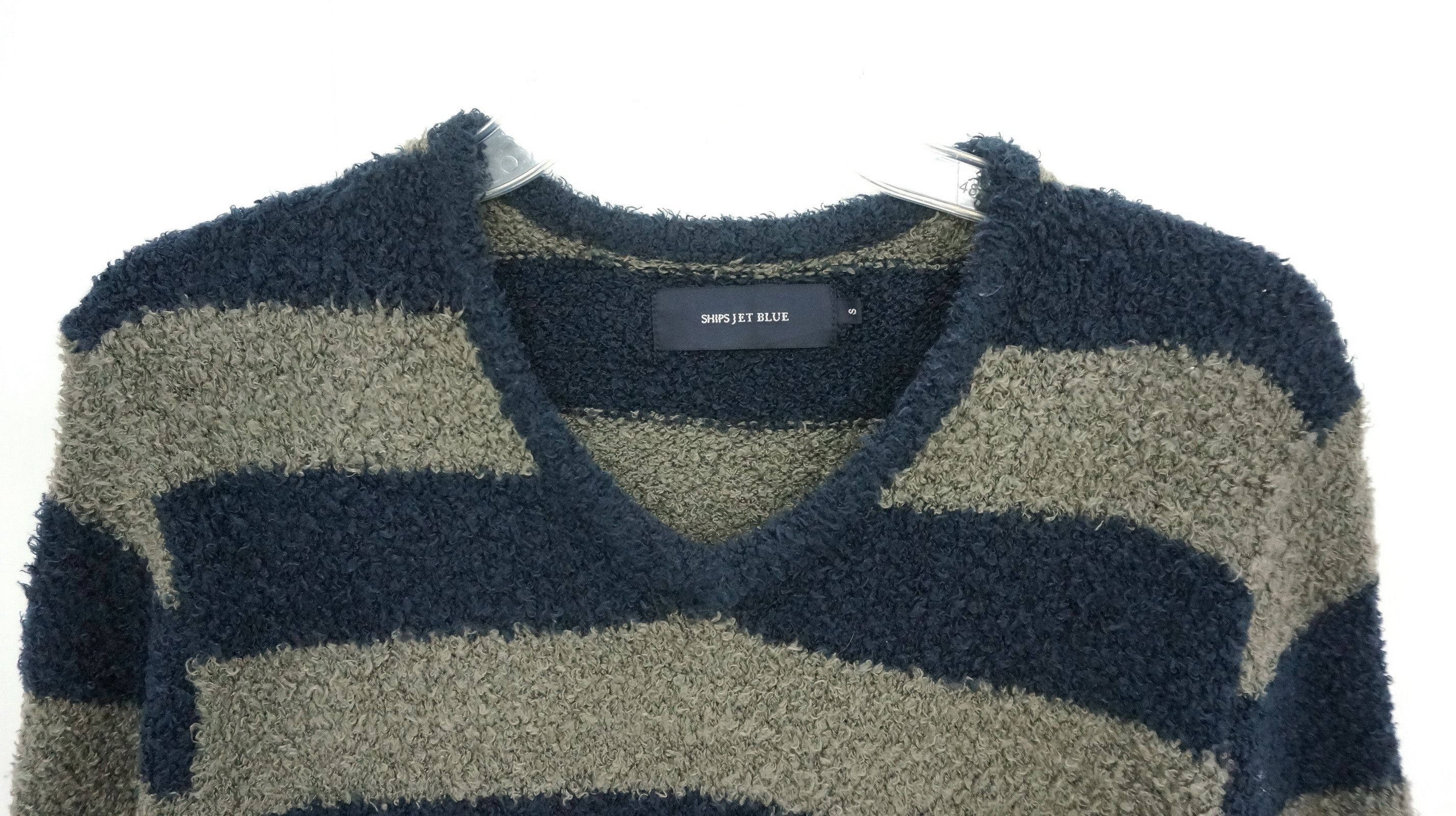 Comme des Garcons 💥 SHIPJET BLUE 💥Japan Striped Sweater Size S / US 4 / IT 40 - 5 Thumbnail