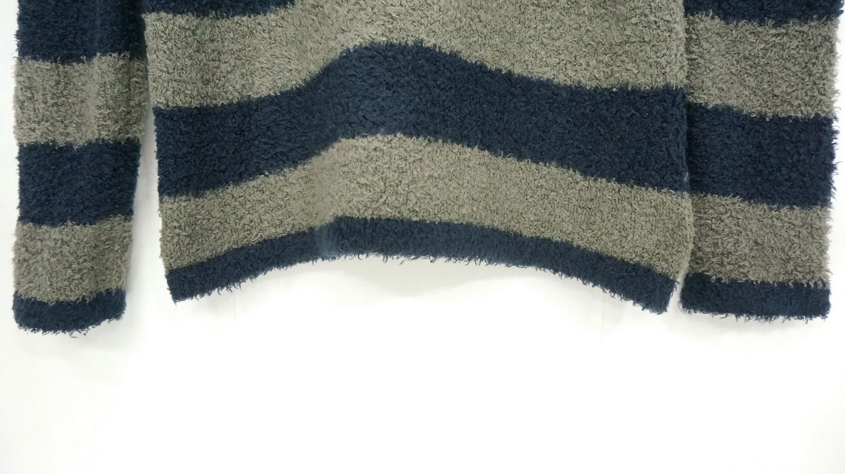 Comme des Garcons 💥 SHIPJET BLUE 💥Japan Striped Sweater Size S / US 4 / IT 40 - 8 Thumbnail