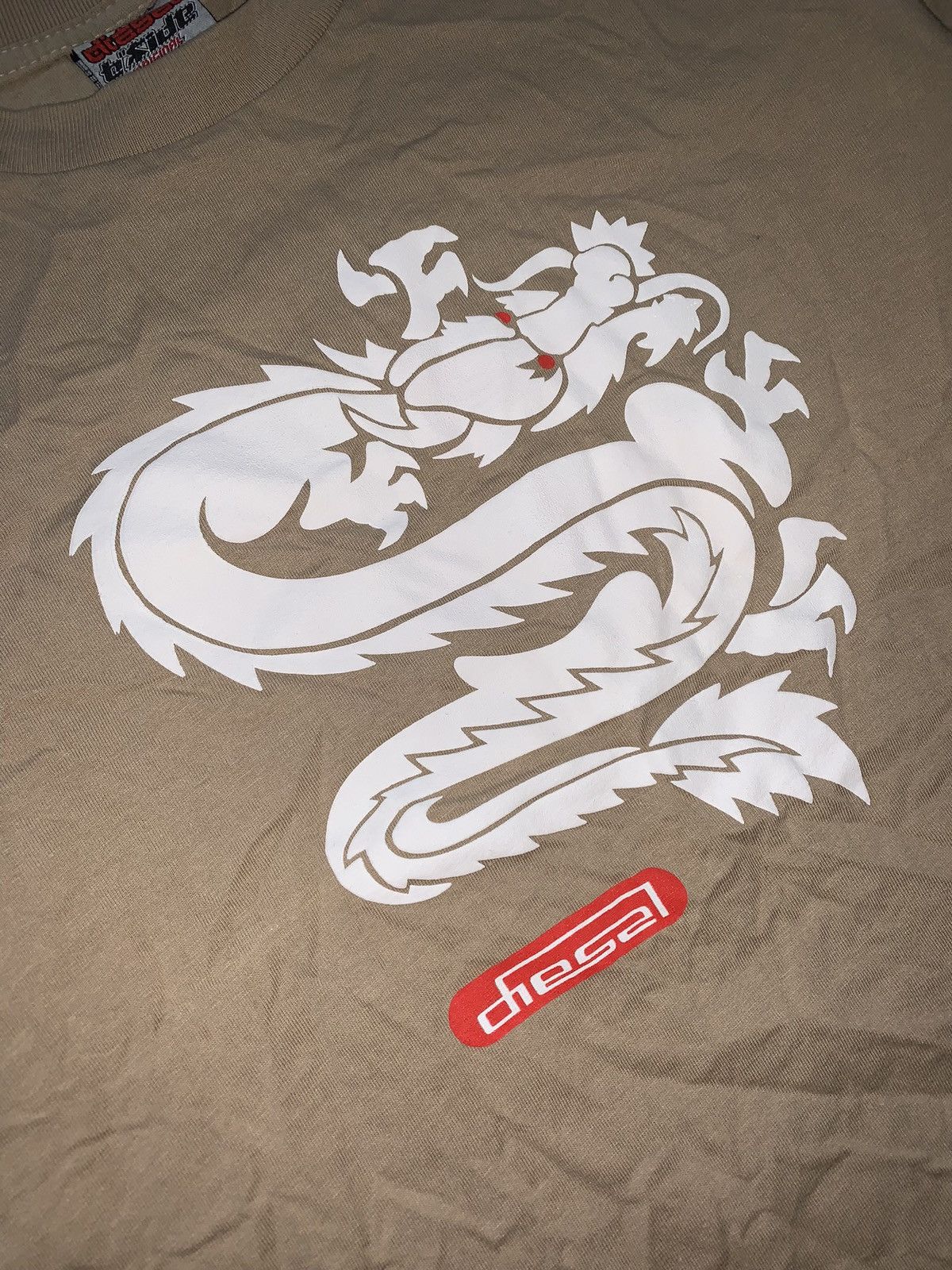 Diesel × Japanese Brand × Vintage Diesel Japanese dragon 🐉 vintage tee T-shirt 👕 y2k 90s 80 Size M / US 6-8 / IT 42-44 - 6 Thumbnail